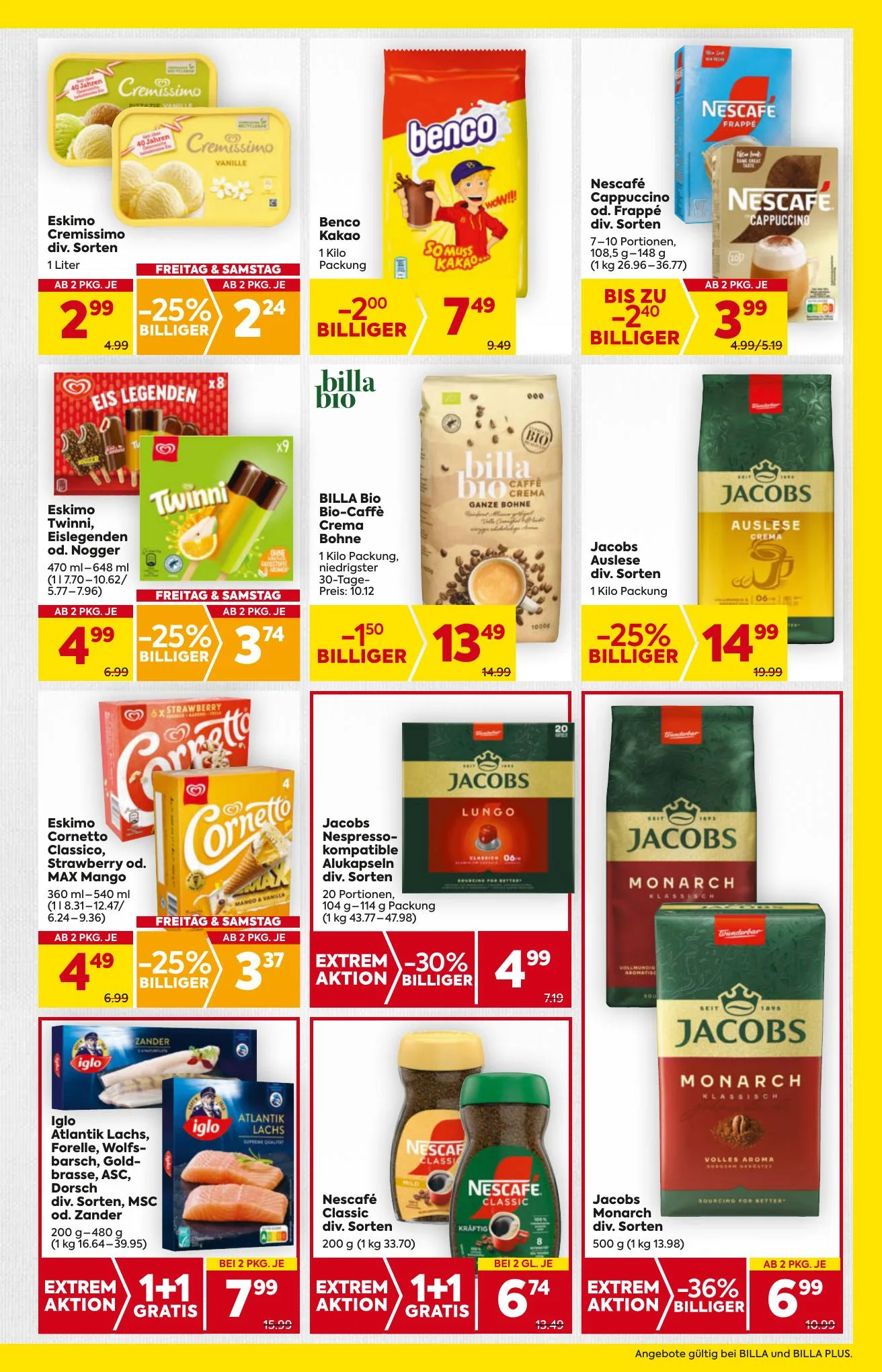 Billa akciós újság And Billa Plus 07.10–07.16 – 11. oldal