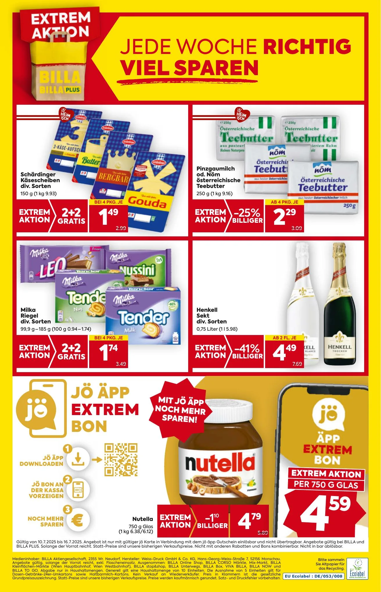 Billa akciós újság And Billa Plus 07.10–07.16 – 16. oldal