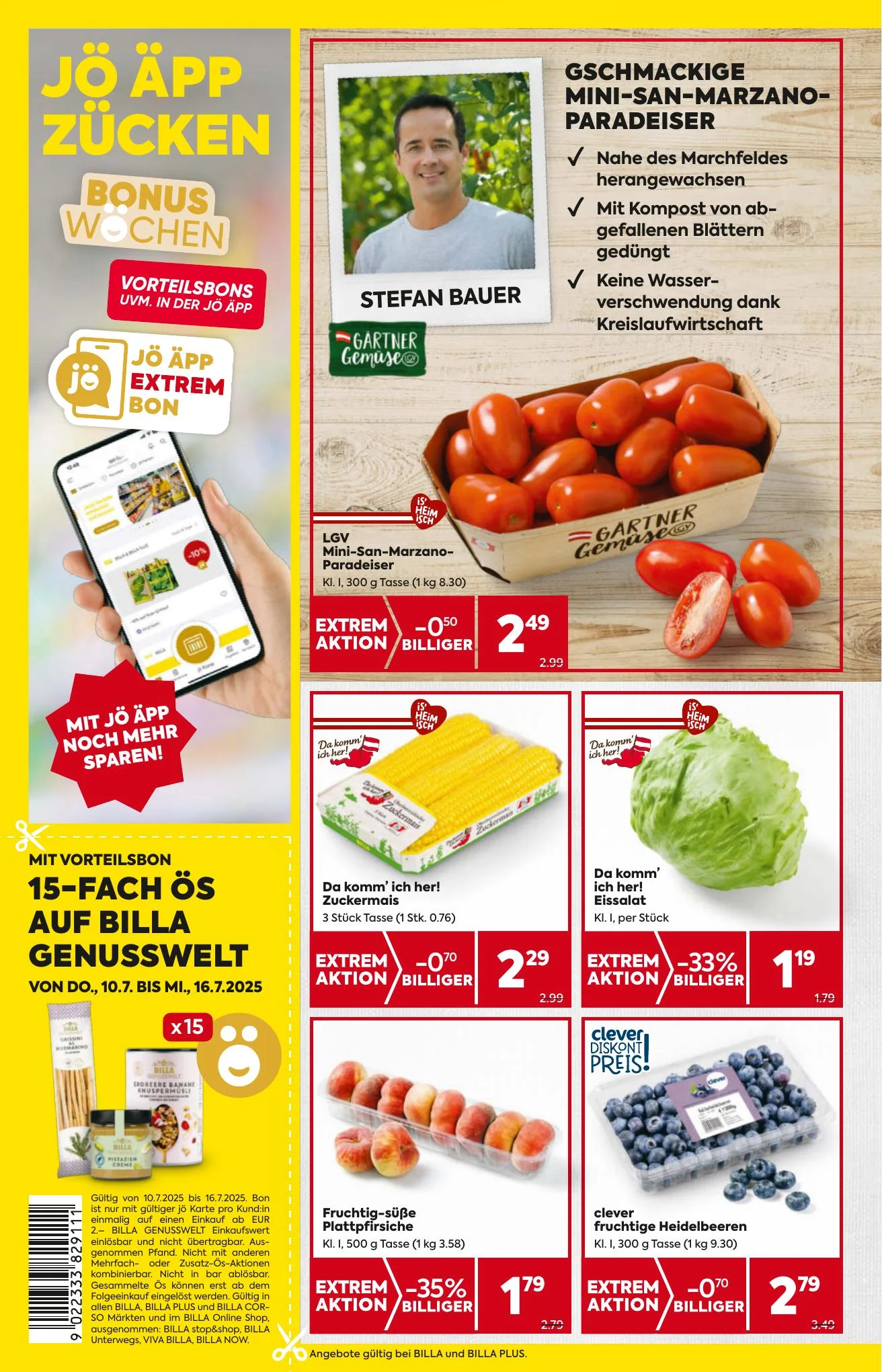 Billa akciós újság And Billa Plus 07.10–07.16 – 4. oldal