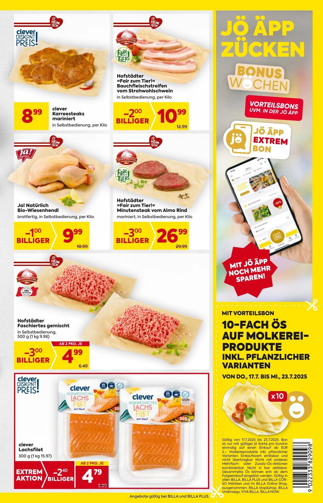 Billa akciós újság And Billa Plus 07.17–07.23 – 5. oldal