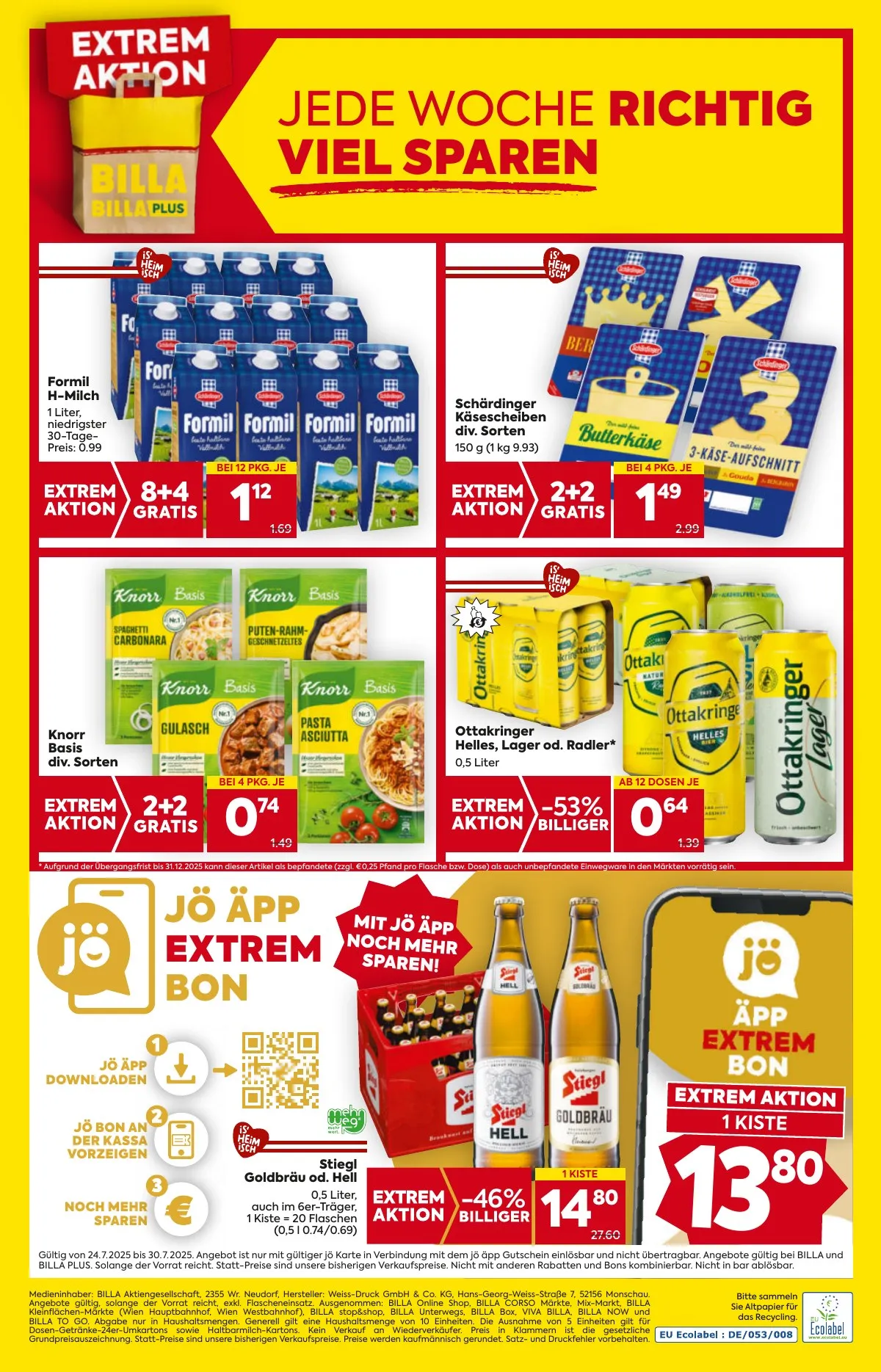 Billa akciós újság And Billa Plus 07.24–07.30 – 16. oldal