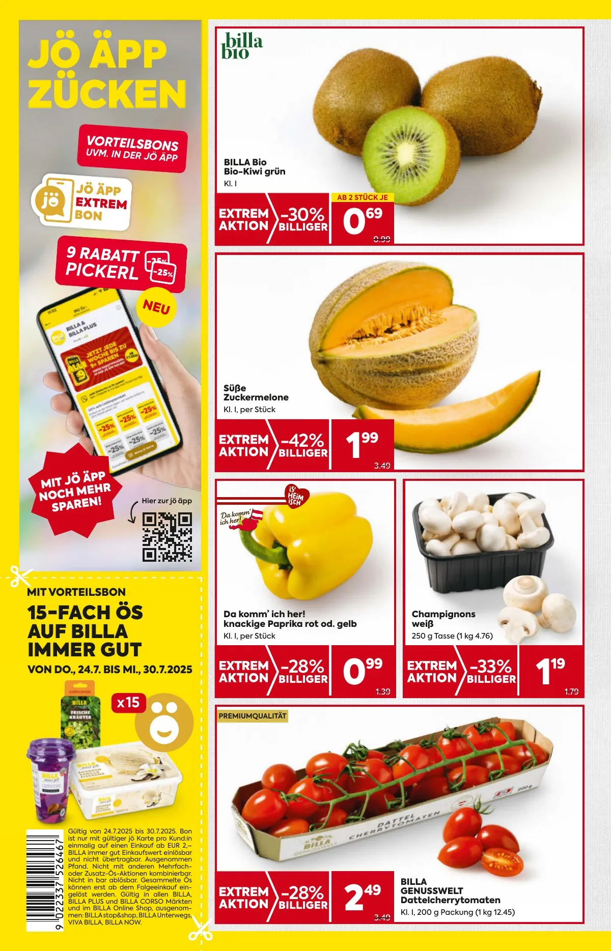 Billa akciós újság And Billa Plus 07.24–07.30 – 4. oldal