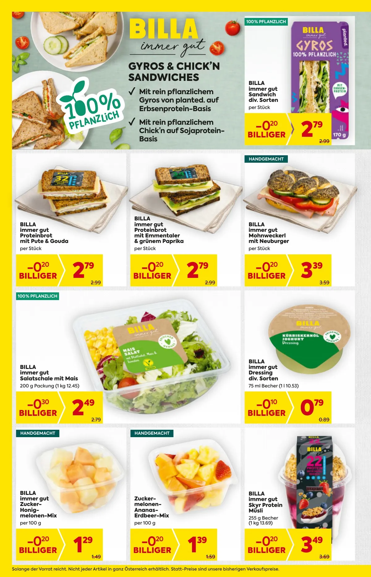 Billa akciós újság And Billa Plus 07.31–08.06 – 4. oldal