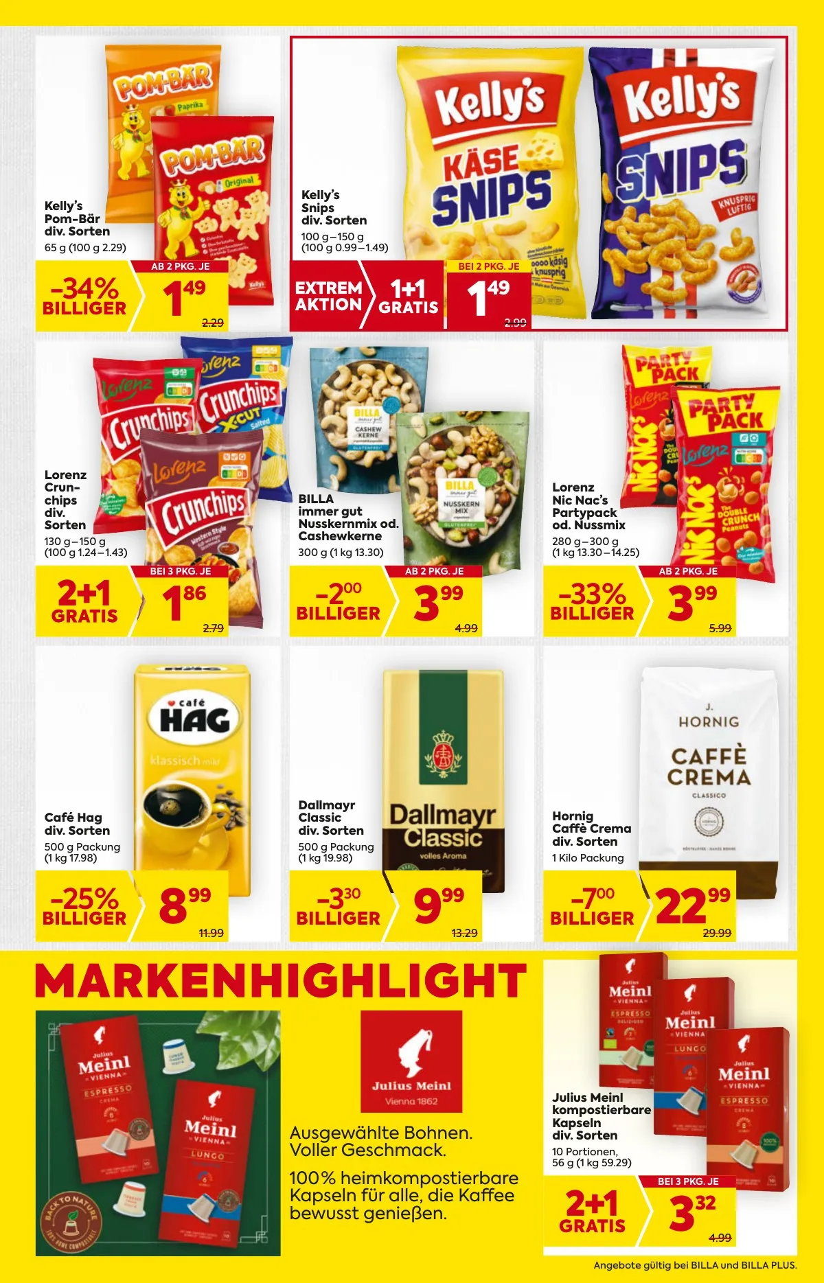 Billa akciós újság And Billa Plus 08.07–08.13 – 11. oldal