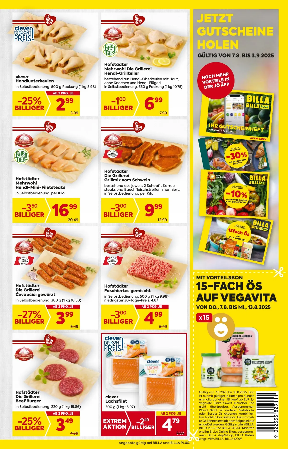 Billa akciós újság And Billa Plus 08.07–08.13 – 5. oldal