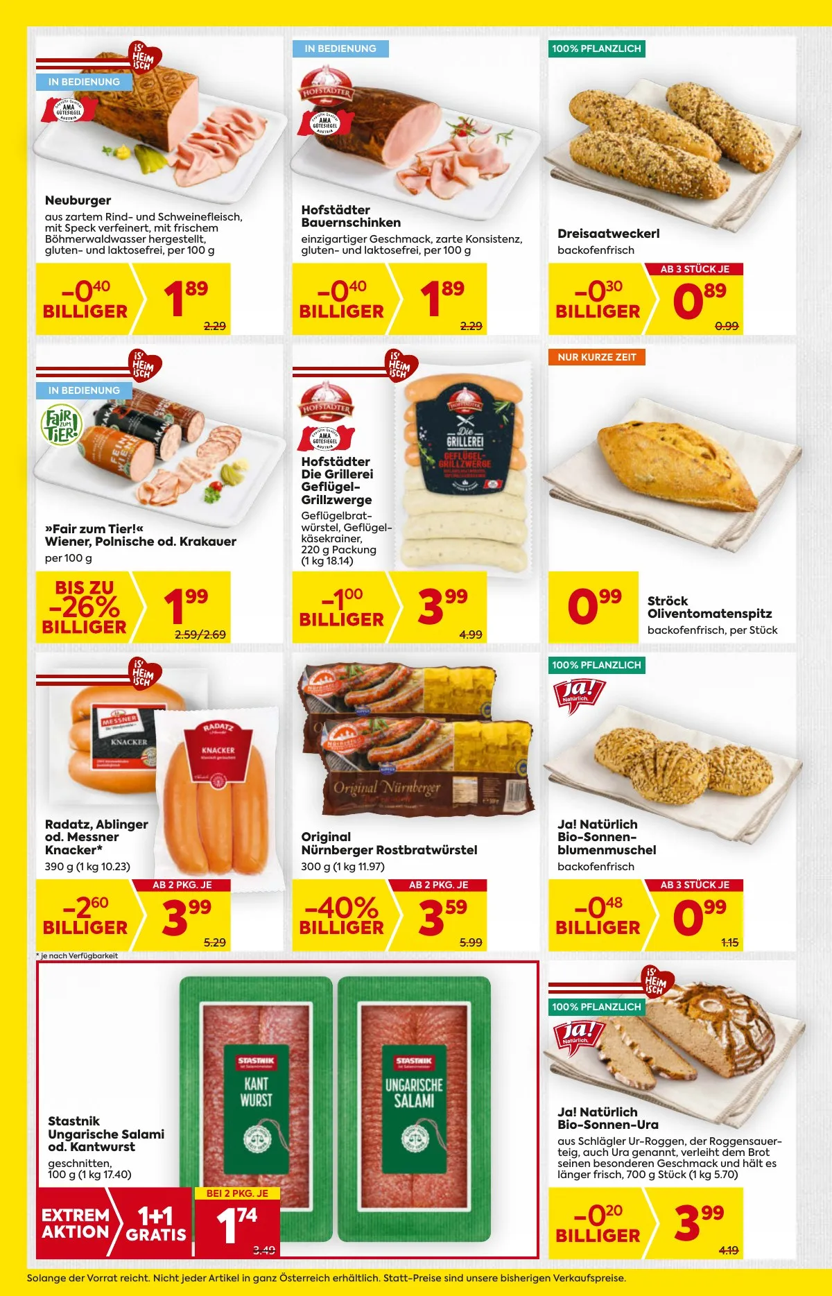 Billa akciós újság And Billa Plus 08.07–08.13 – 6. oldal
