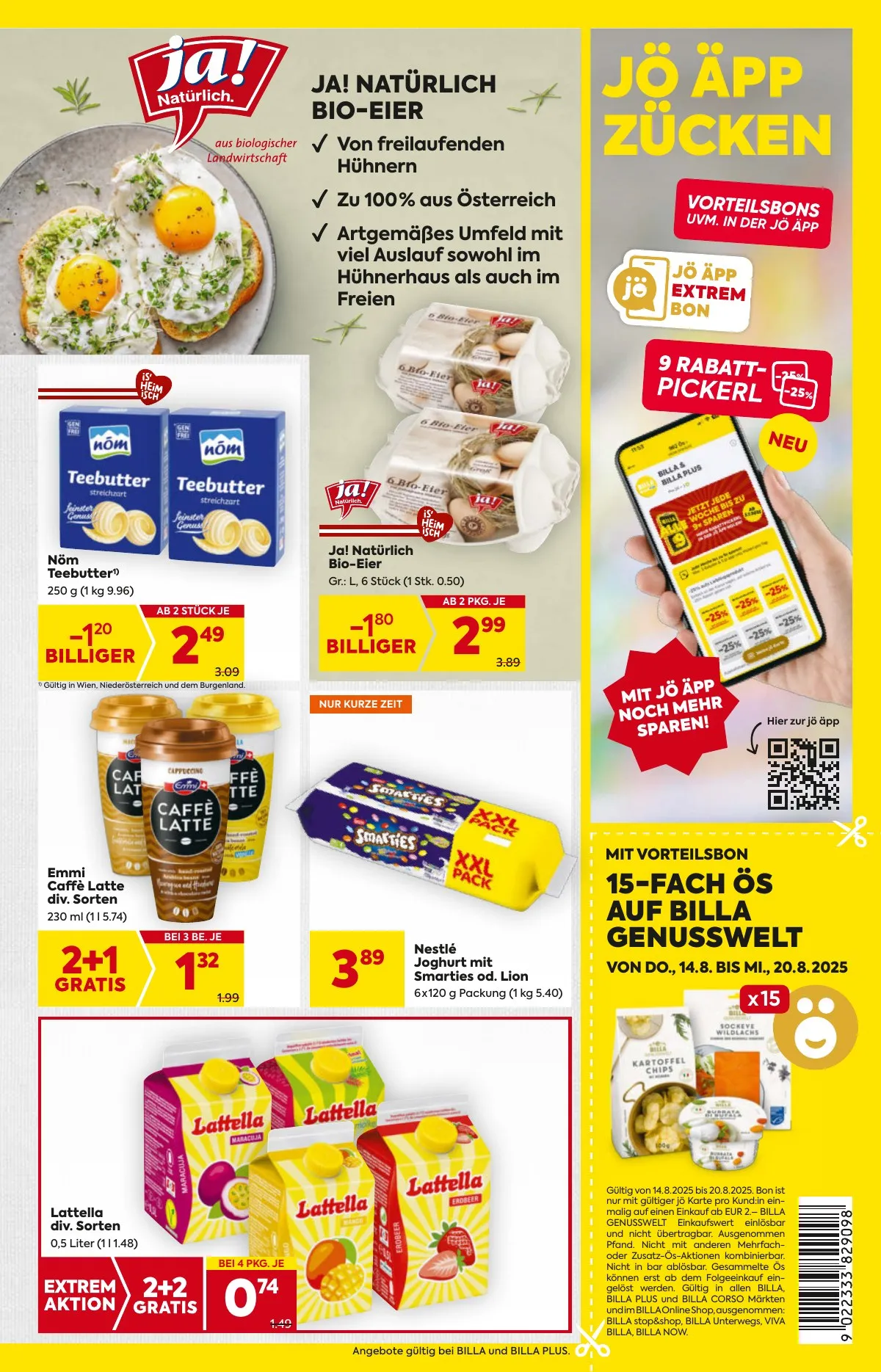 Billa akciós újság And Billa Plus 08.14–08.20 – 7. oldal