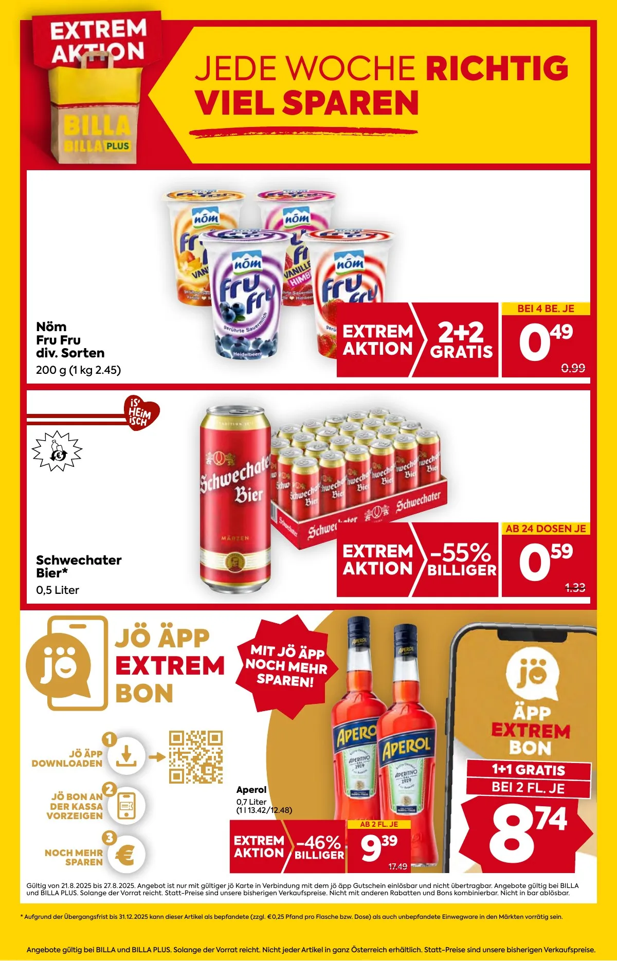 Billa akciós újság And Billa Plus 08.21–08.27 – 3. oldal