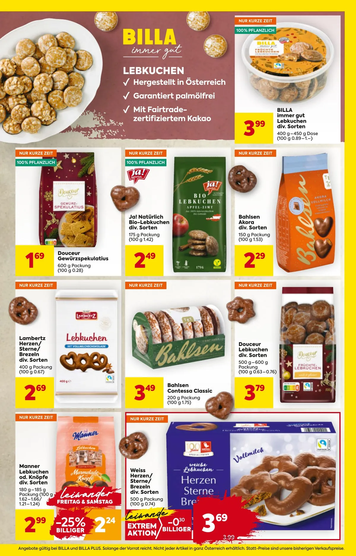 Billa akciós újság And Billa Plus 09.04–09.10 – 3. oldal
