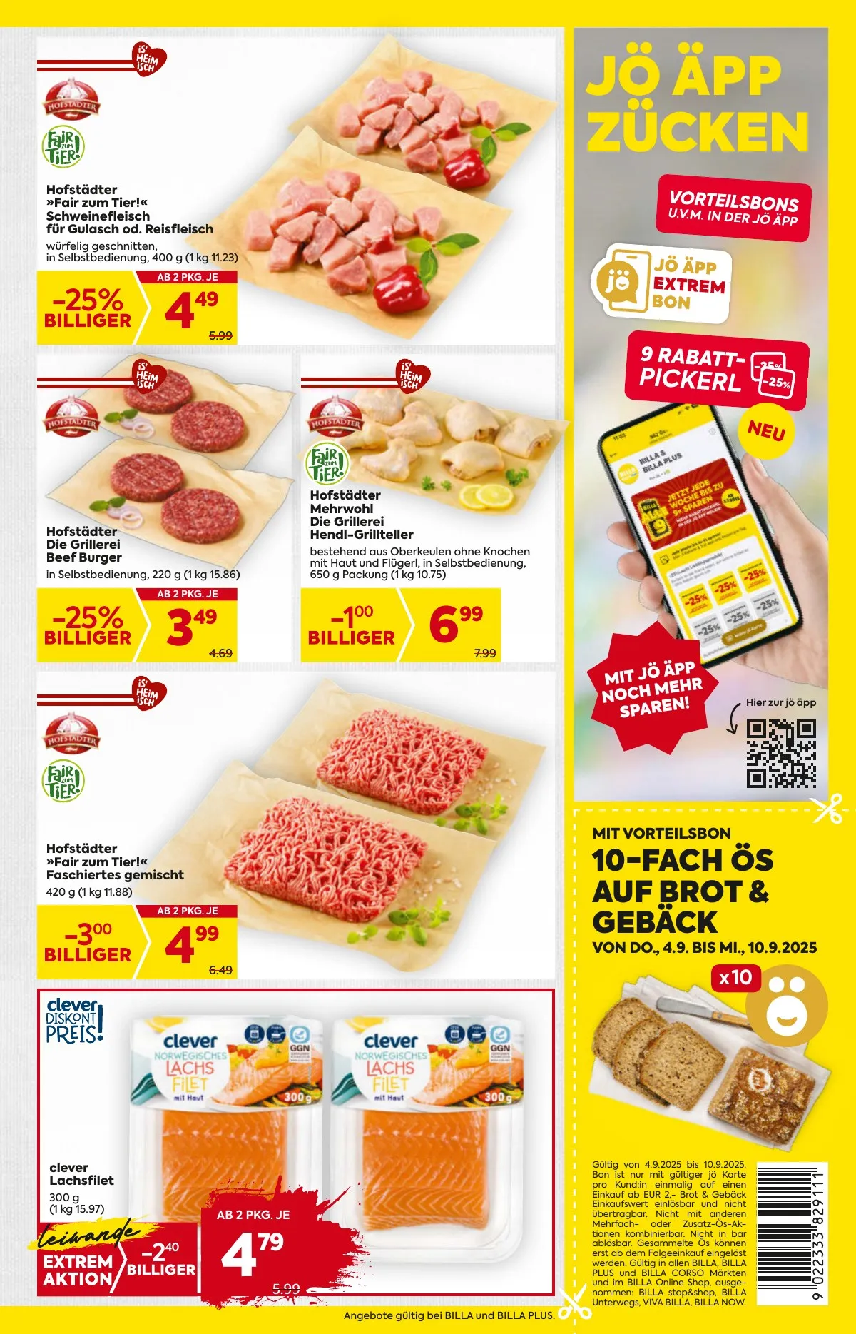 Billa akciós újság And Billa Plus 09.04–09.10 – 5. oldal