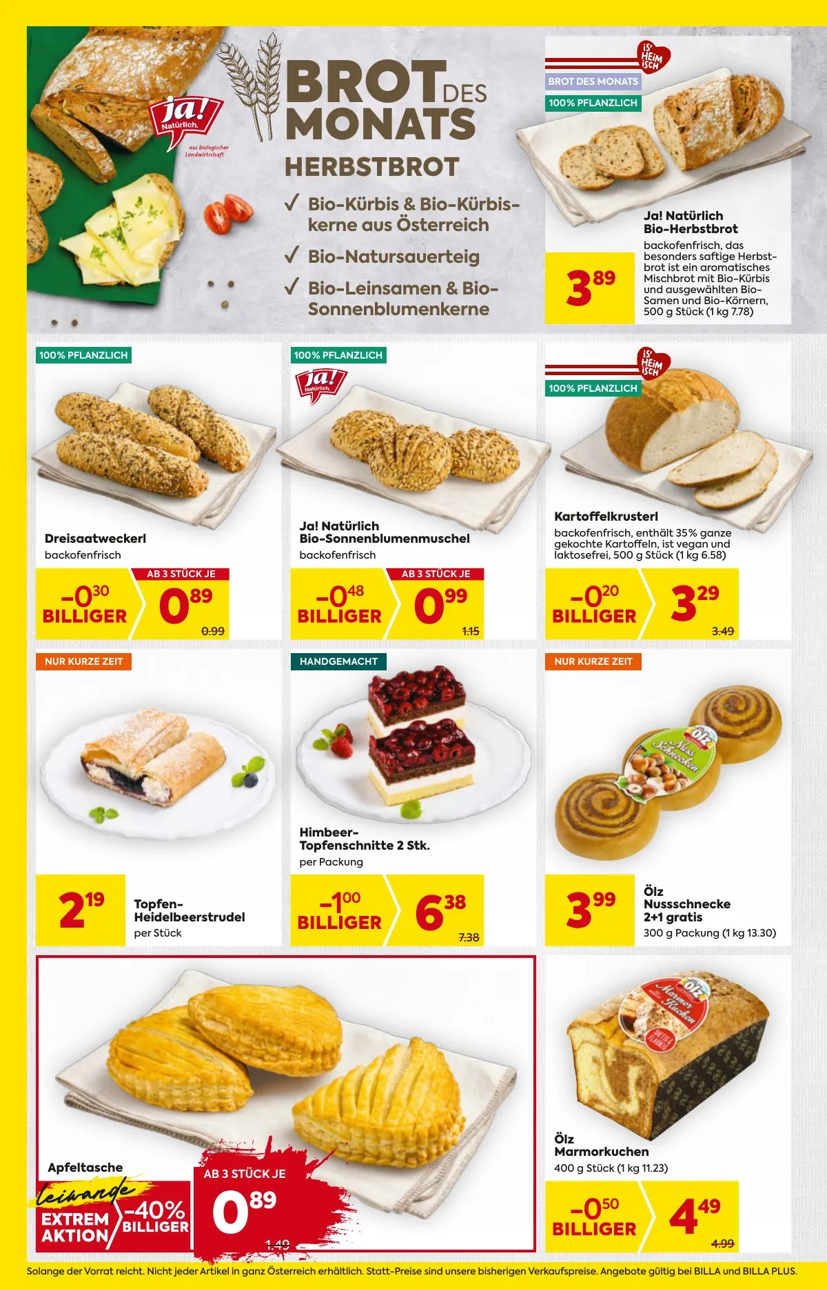 Billa akciós újság And Billa Plus 09.04–09.10 – 8. oldal