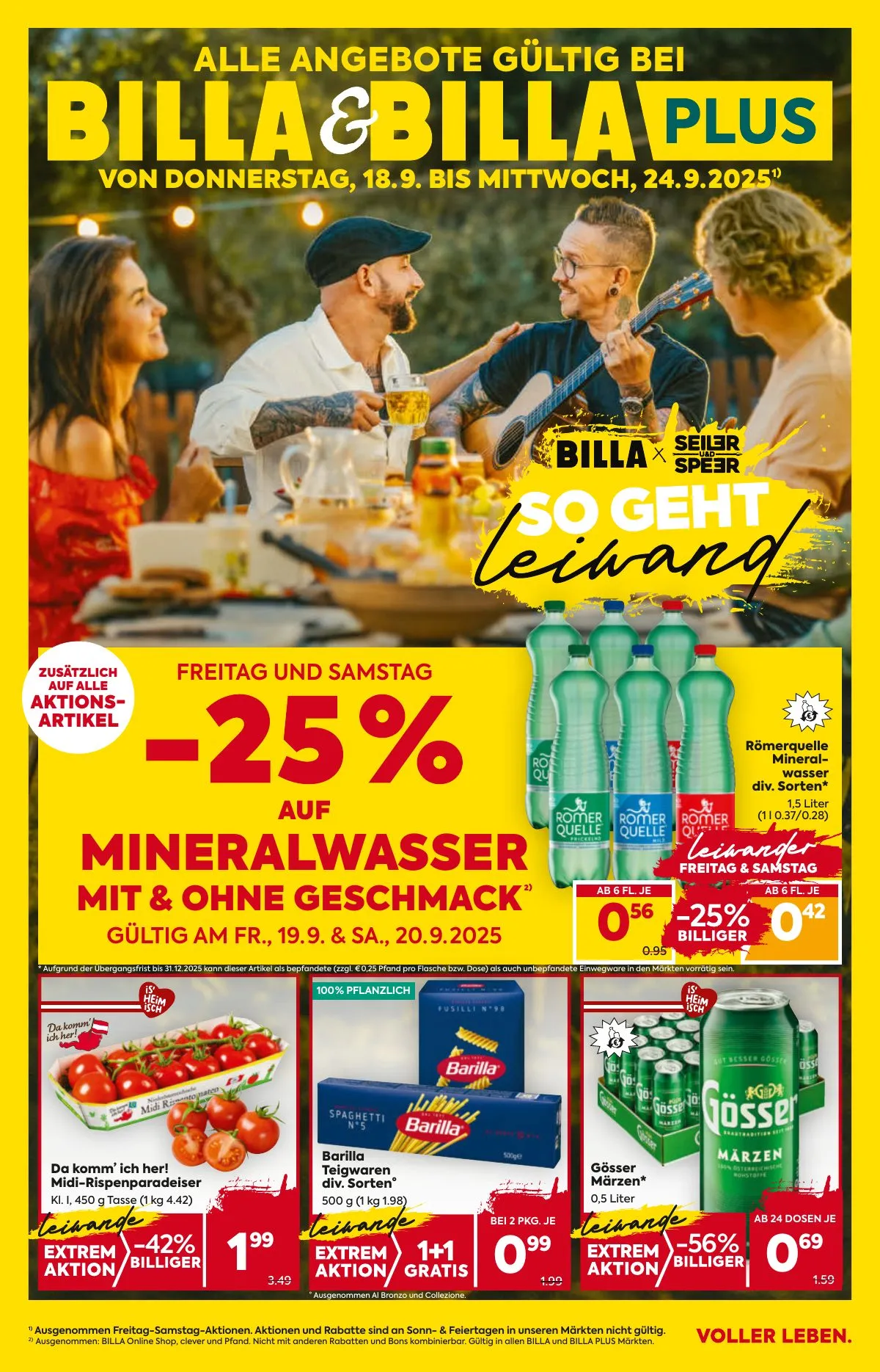 Billa akciós újság And Billa Plus 09.18–09.24