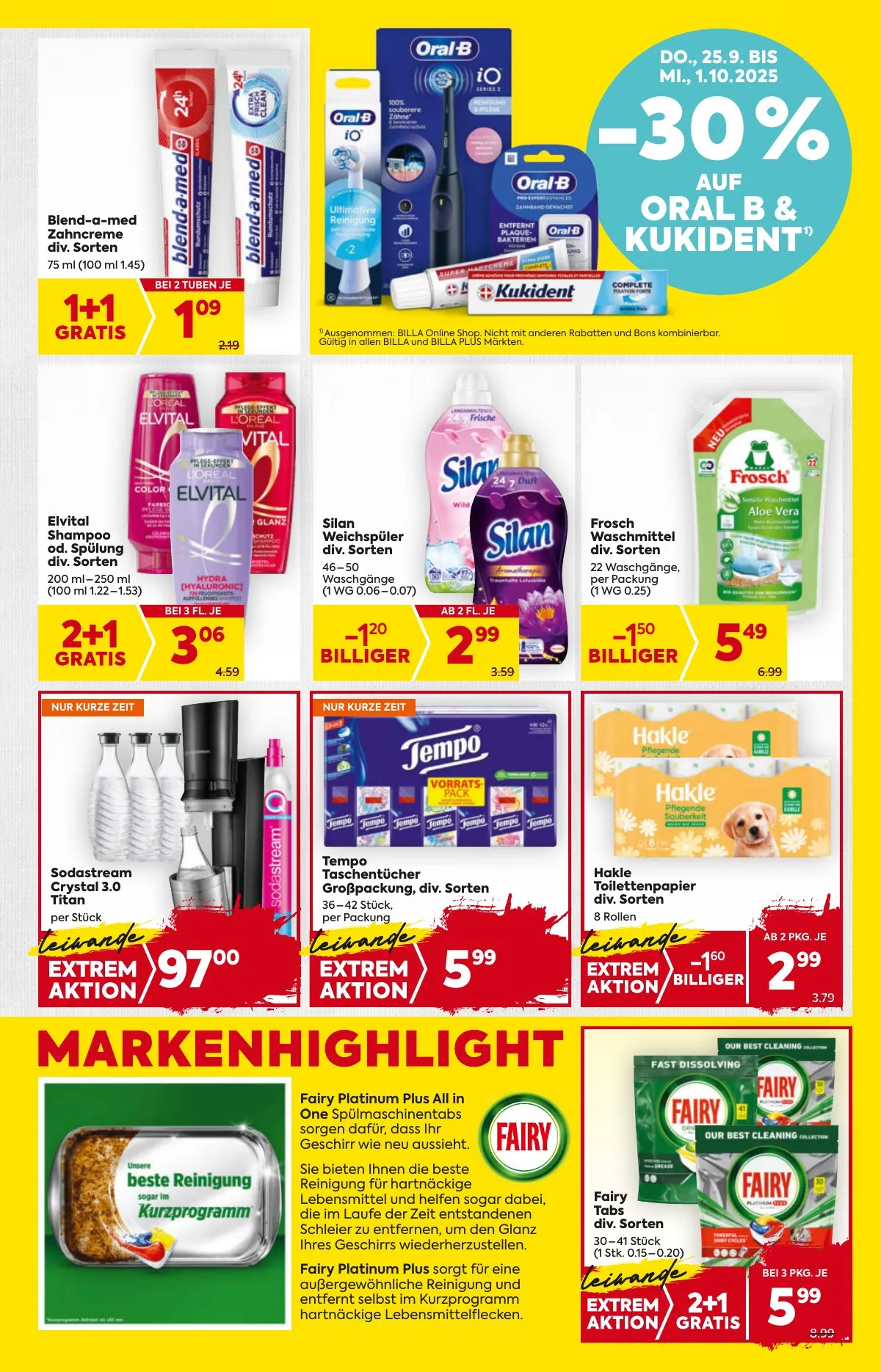 Billa akciós újság And Billa Plus 09.25–10.01 – 15. oldal