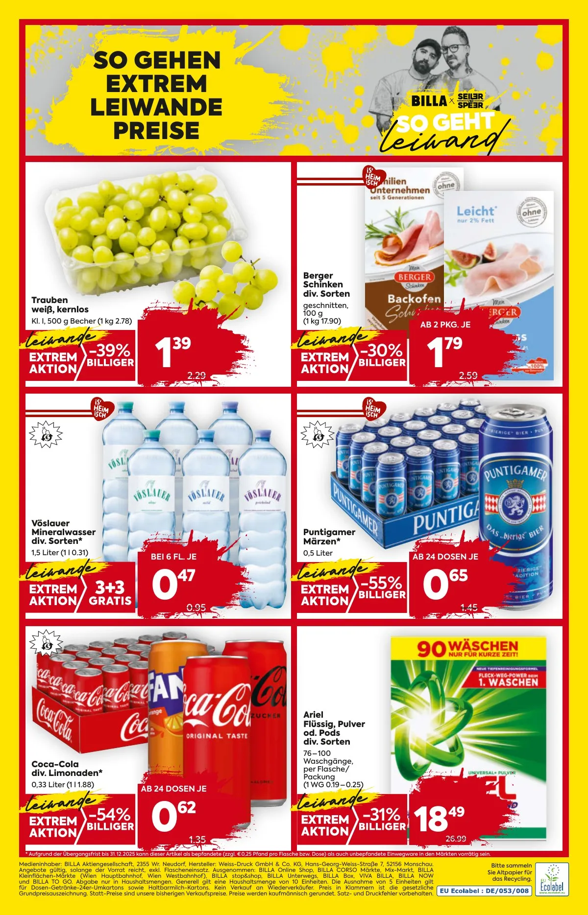 Billa akciós újság And Billa Plus 09.25–10.01 – 16. oldal