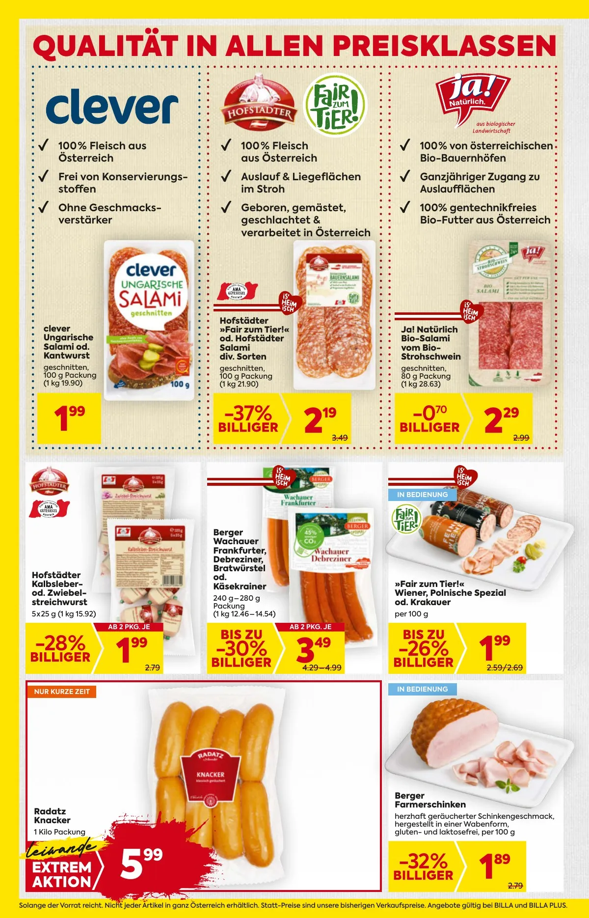 Billa akciós újság And Billa Plus 09.25–10.01 – 6. oldal
