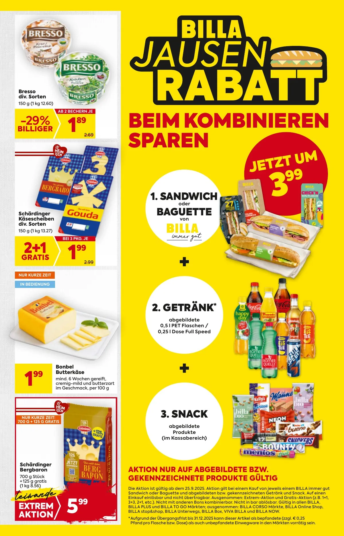 Billa akciós újság And Billa Plus 09.25–10.01 – 7. oldal