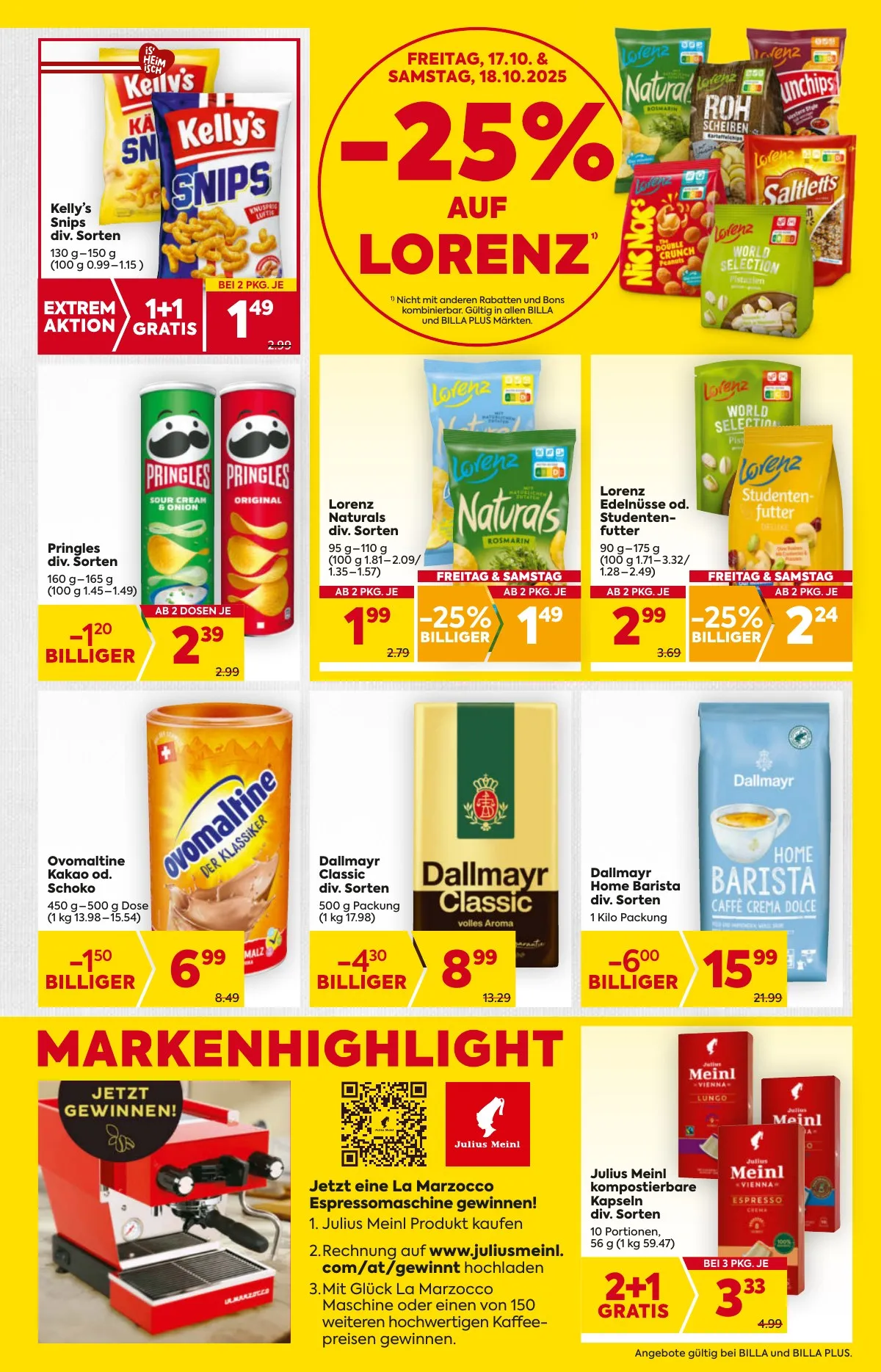 Billa akciós újság And Billa Plus 10.16–10.22 – 19. oldal
