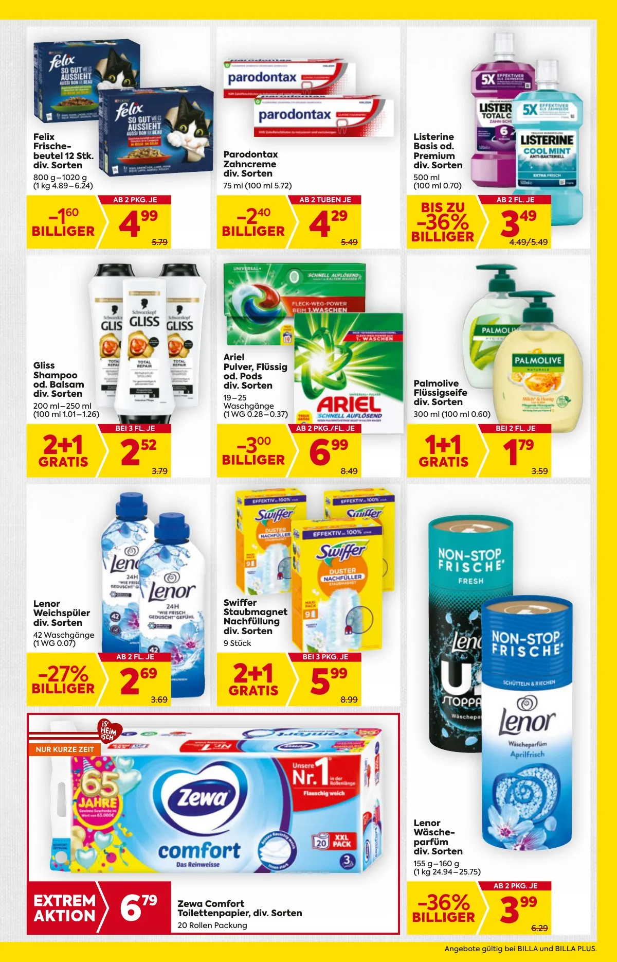 Billa akciós újság And Billa Plus 10.16–10.22 – 23. oldal