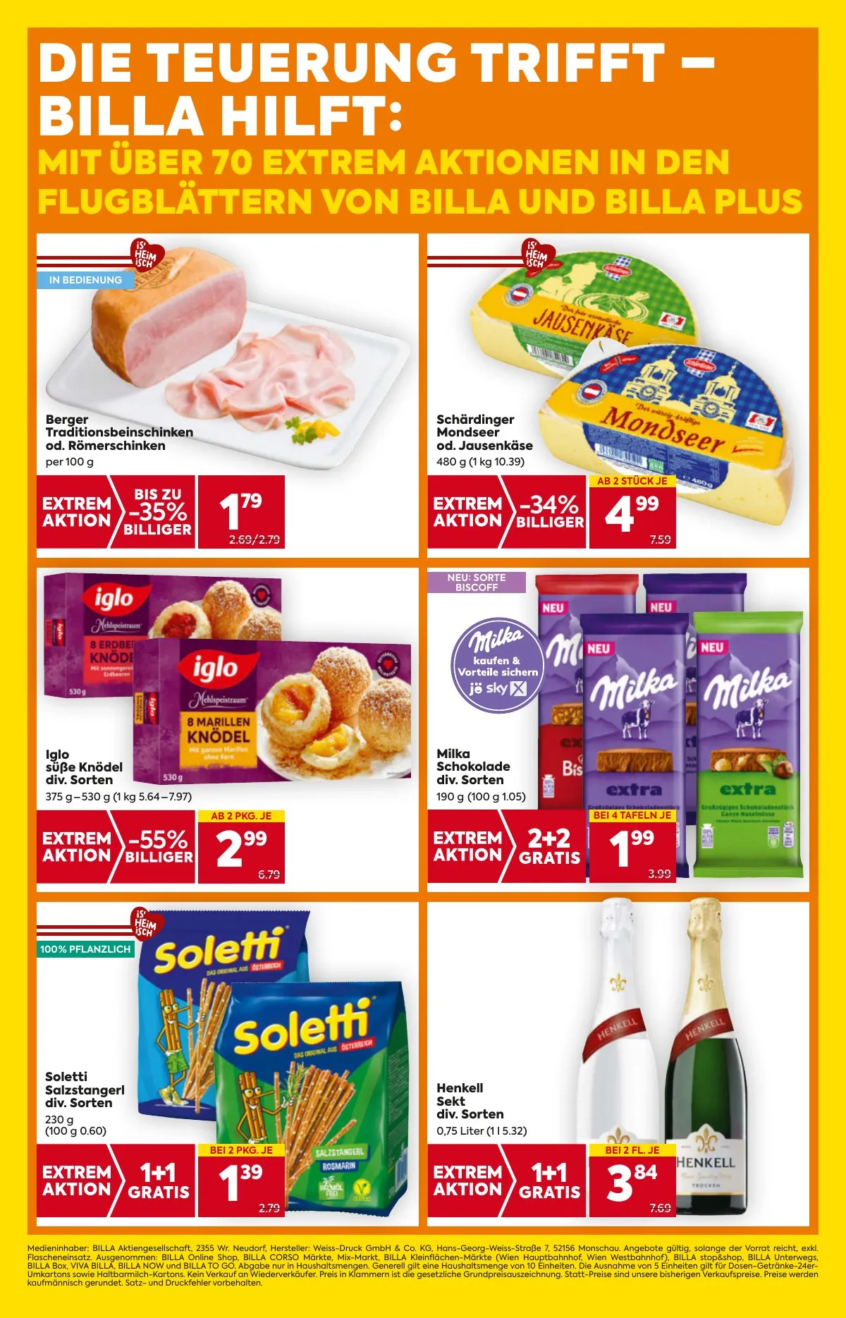 Billa akciós újság And Billa Plus 10.16–10.22 – 24. oldal