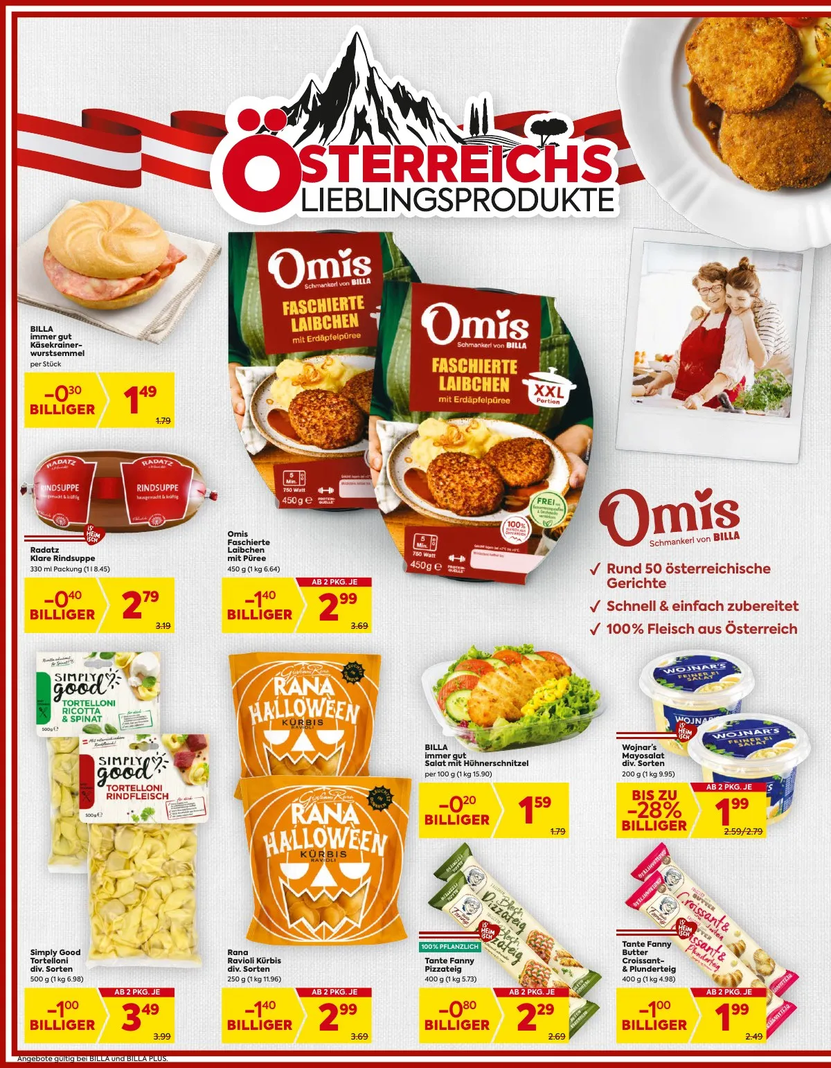 Billa akciós újság And Billa Plus 10.23–10.29 – 10. oldal
