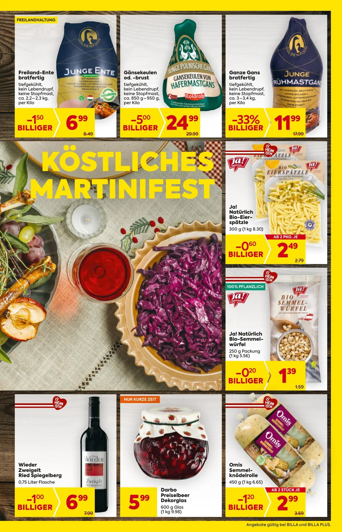 Billa akciós újság And Billa Plus 10.30–11.05 – 11. oldal