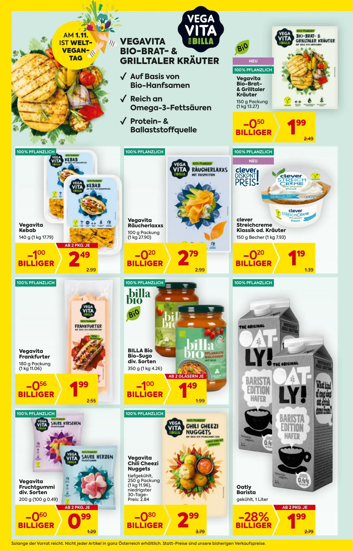 Billa akciós újság And Billa Plus 10.30–11.05 – 12. oldal