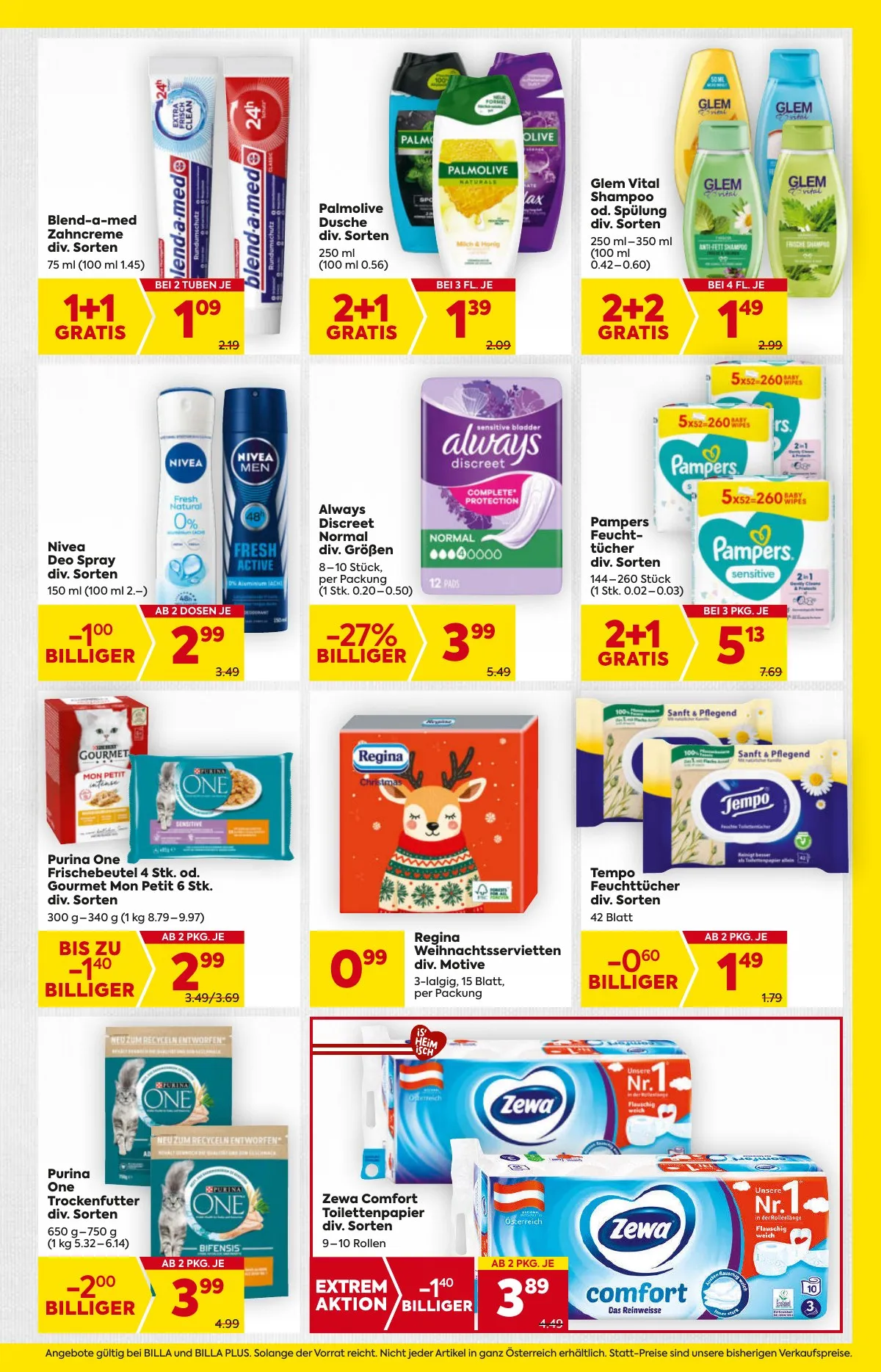 Billa akciós újság And Billa Plus 11.06–11.12 – 3. oldal