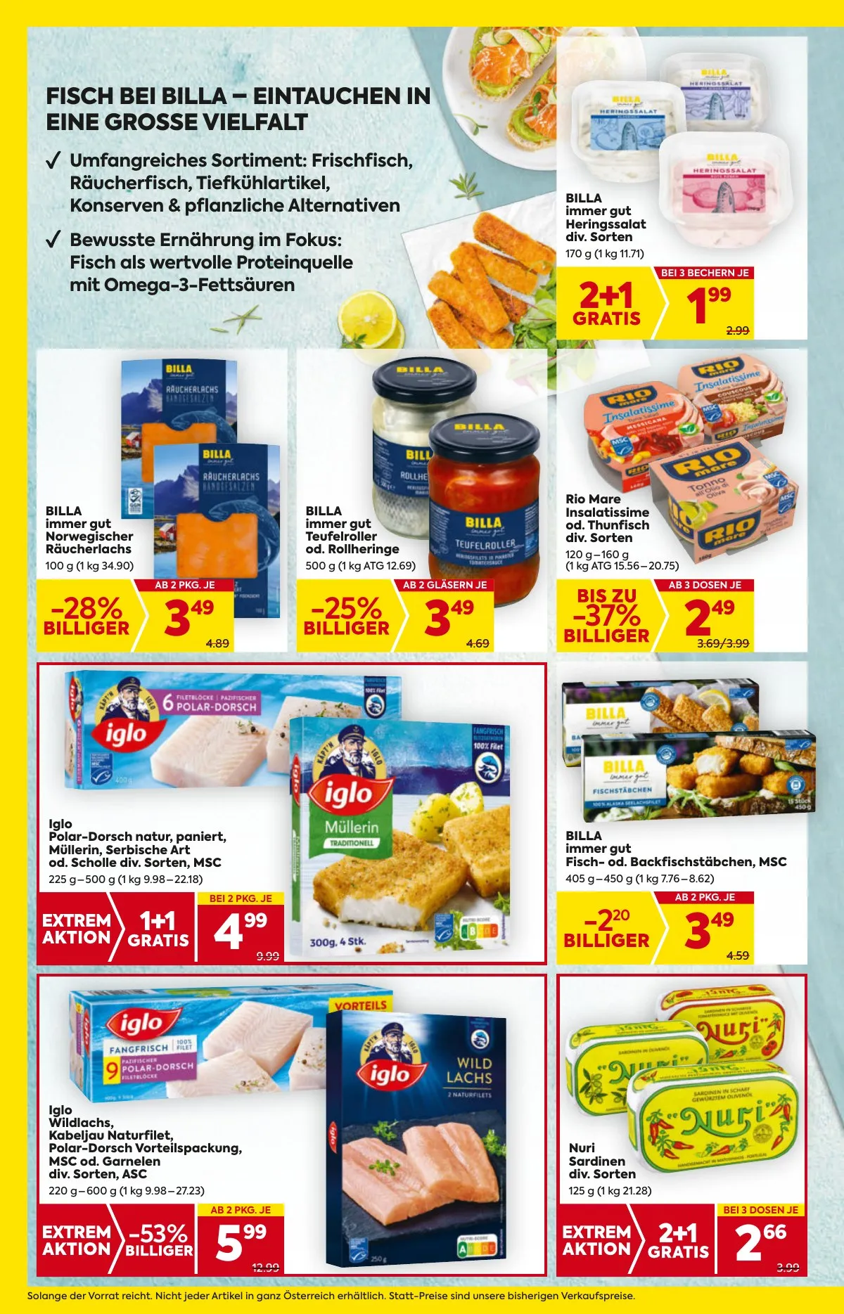 Billa akciós újság And Billa Plus 11.06–11.12 – 8. oldal
