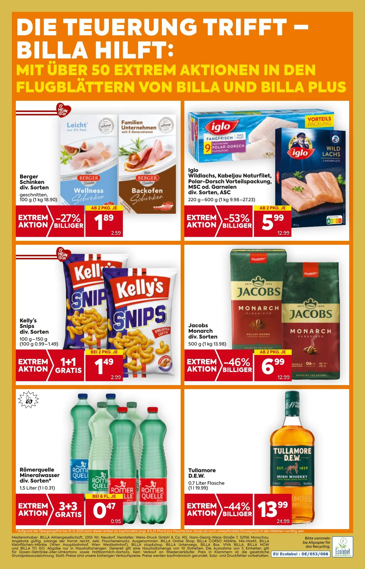 Billa akciós újság And Billa Plus 11.13–11.19 – 20. oldal