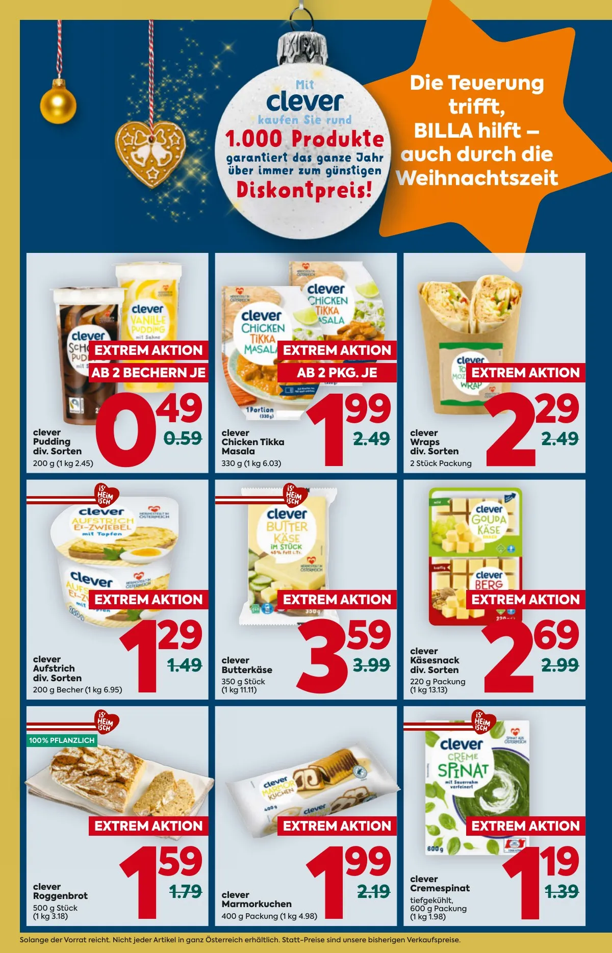 Billa akciós újság And Billa Plus 11.13–11.19 – 4. oldal