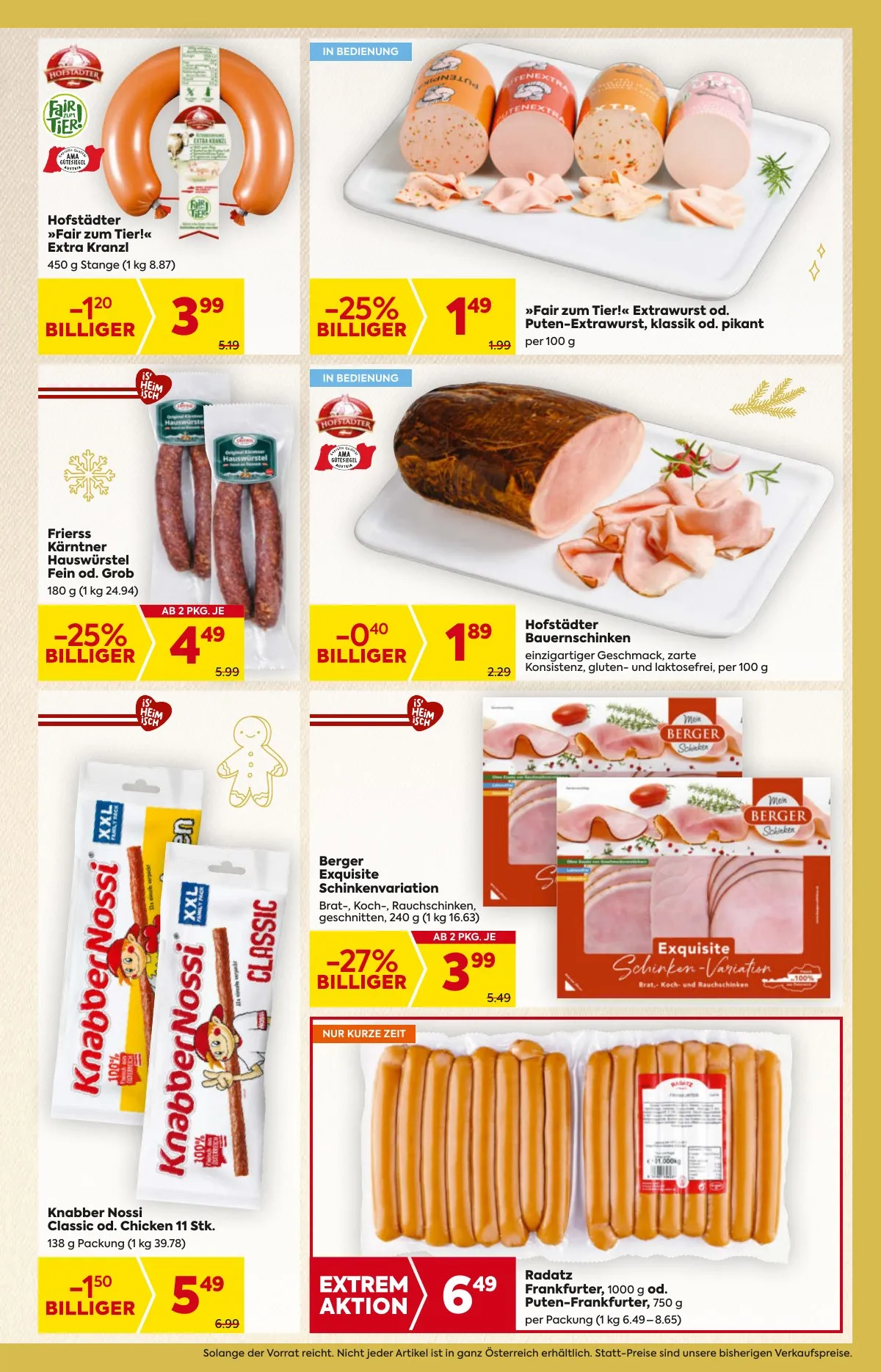 Billa akciós újság And Billa Plus 11.20–11.26 – 11. oldal