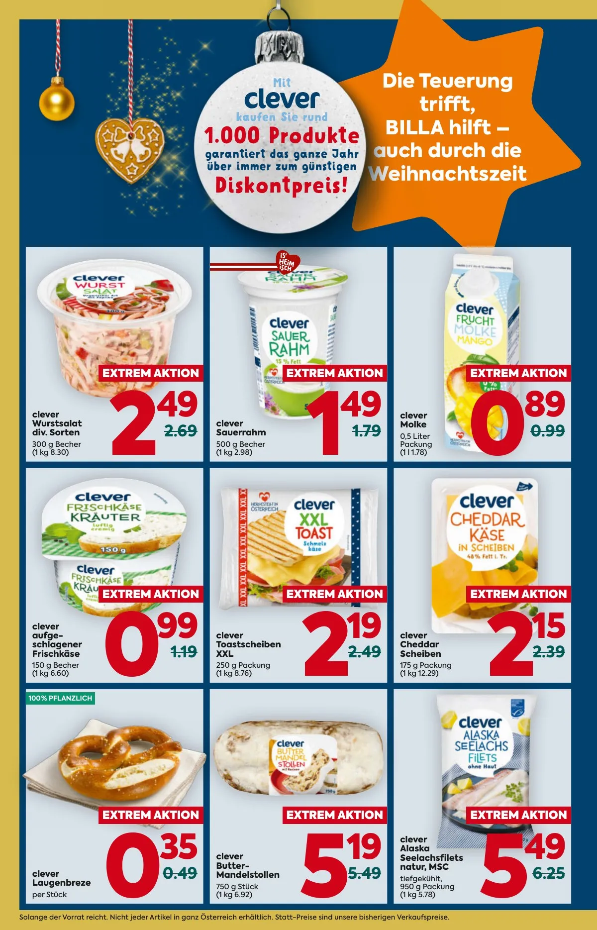 Billa akciós újság And Billa Plus 11.20–11.26 – 4. oldal