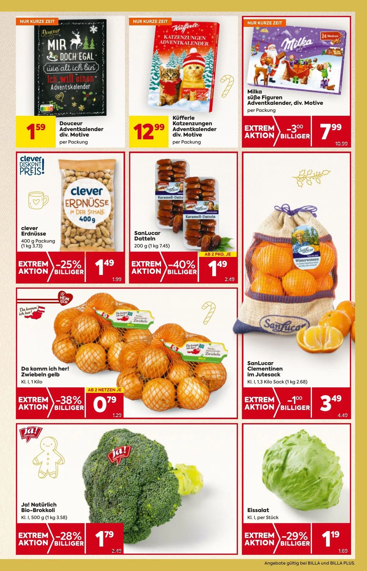 Billa akciós újság And Billa Plus 11.20–11.26 – 9. oldal