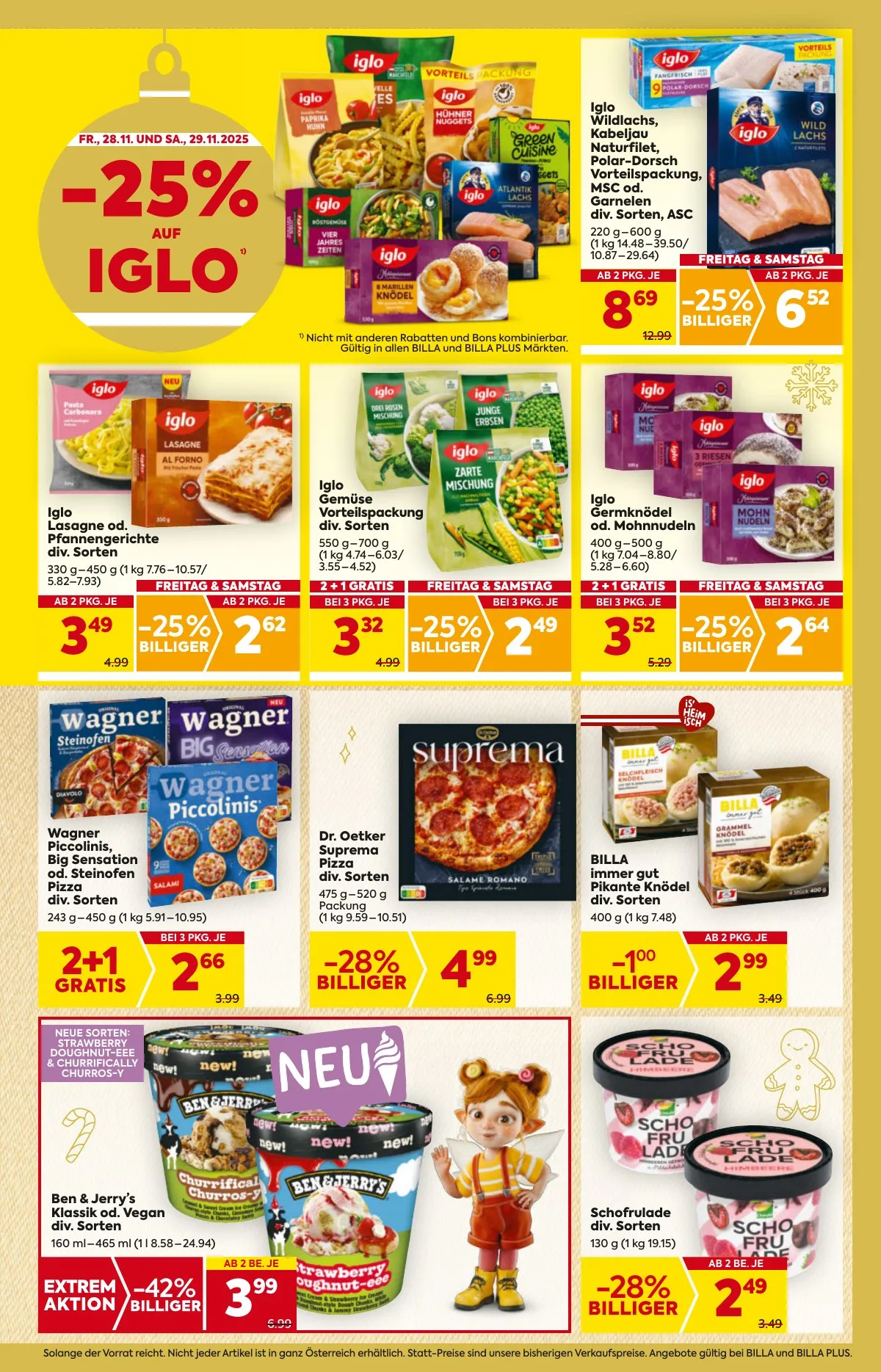 Billa akciós újság And Billa Plus 11.27–12.03 – 15. oldal