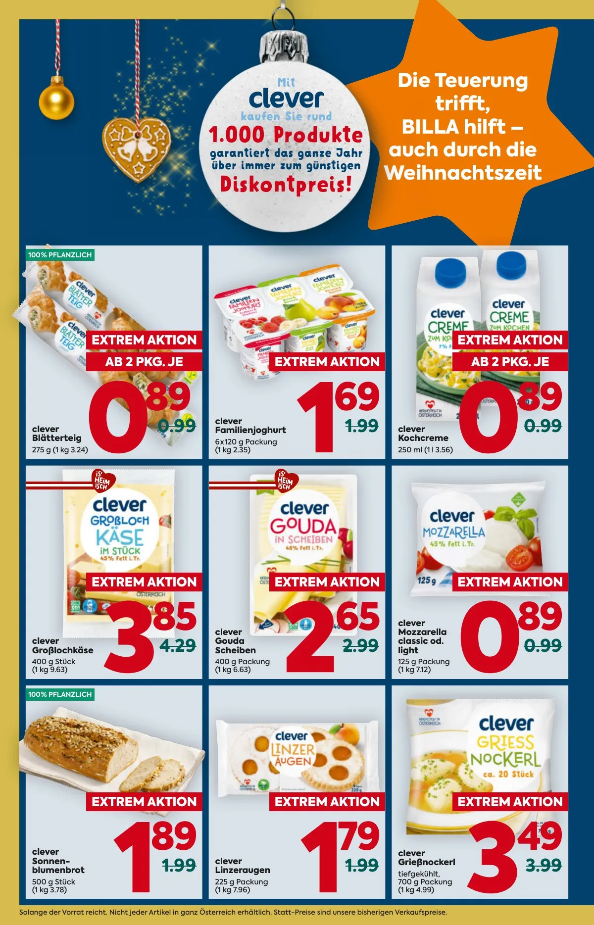 Billa akciós újság And Billa Plus 11.27–12.03 – 4. oldal