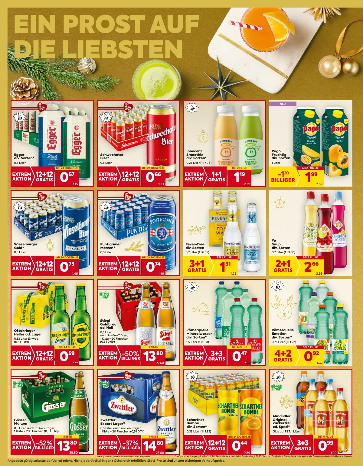 Billa akciós újság And Billa Plus 12.11–12.17 – 12. oldal