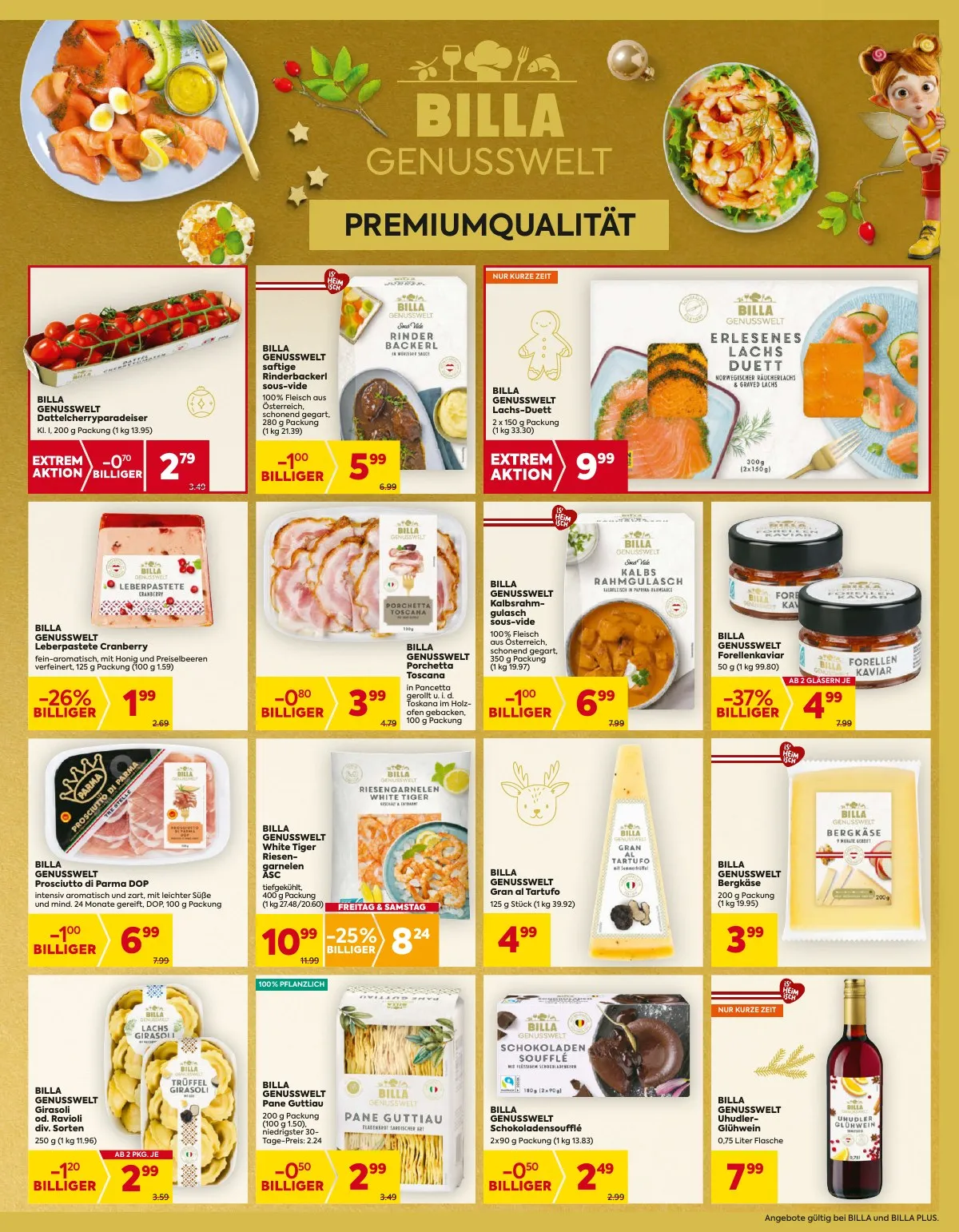 Billa akciós újság And Billa Plus 12.11–12.17 – 3. oldal