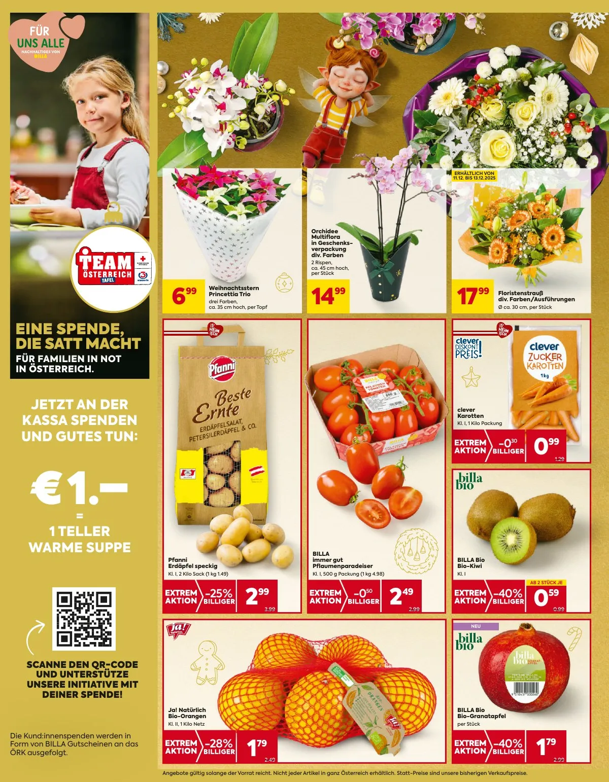 Billa akciós újság And Billa Plus 12.11–12.17 – 6. oldal