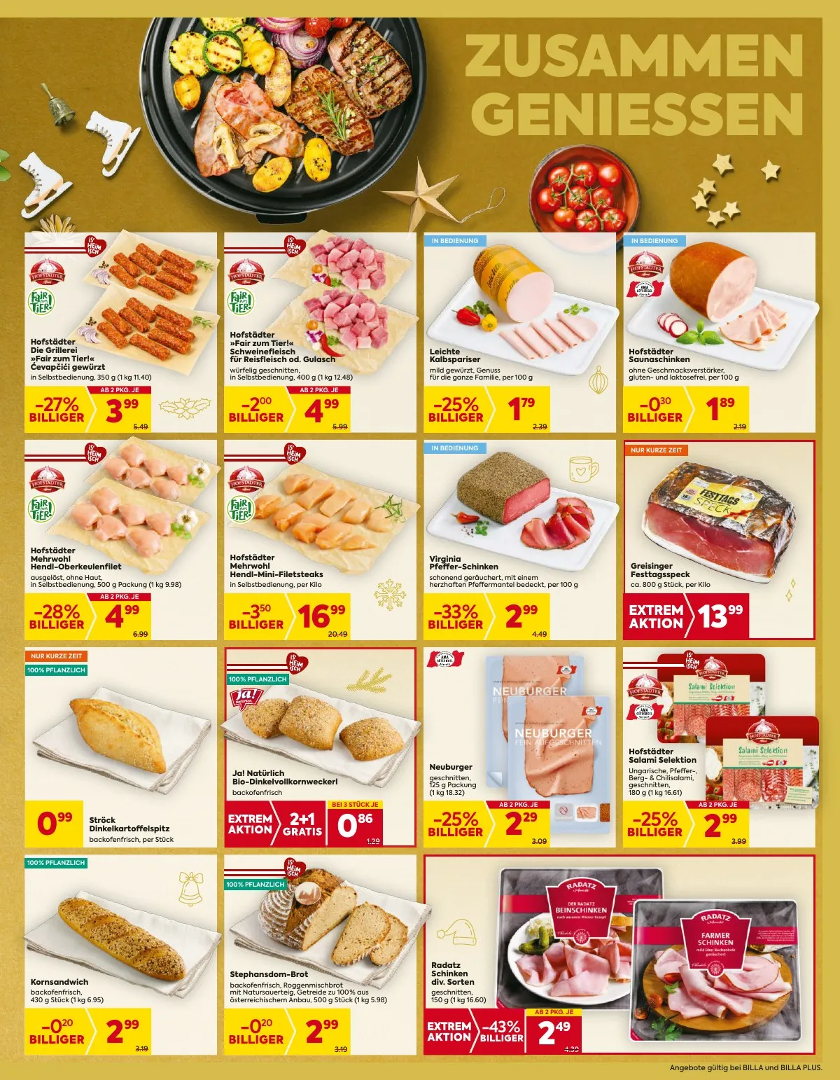 Billa akciós újság And Billa Plus 12.11–12.17 – 7. oldal