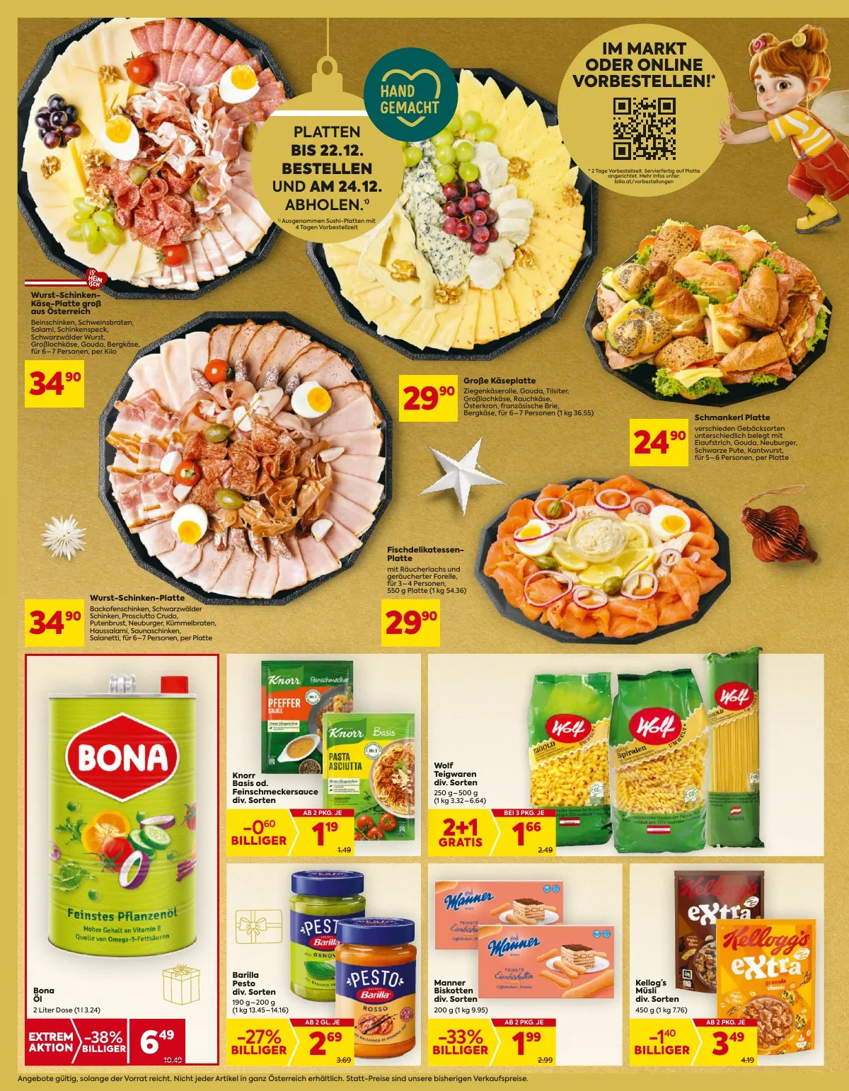 Billa akciós újság And Billa Plus 12.18–12.24 – 10. oldal