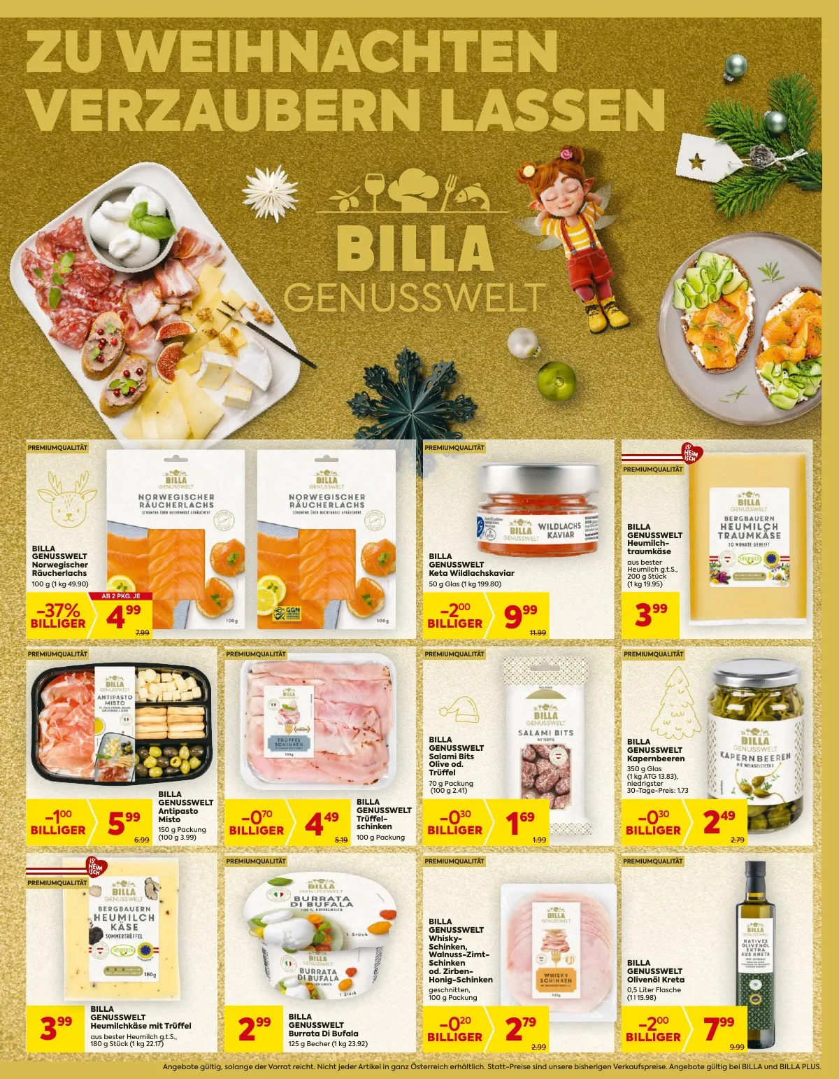 Billa akciós újság And Billa Plus 12.18–12.24 – 3. oldal