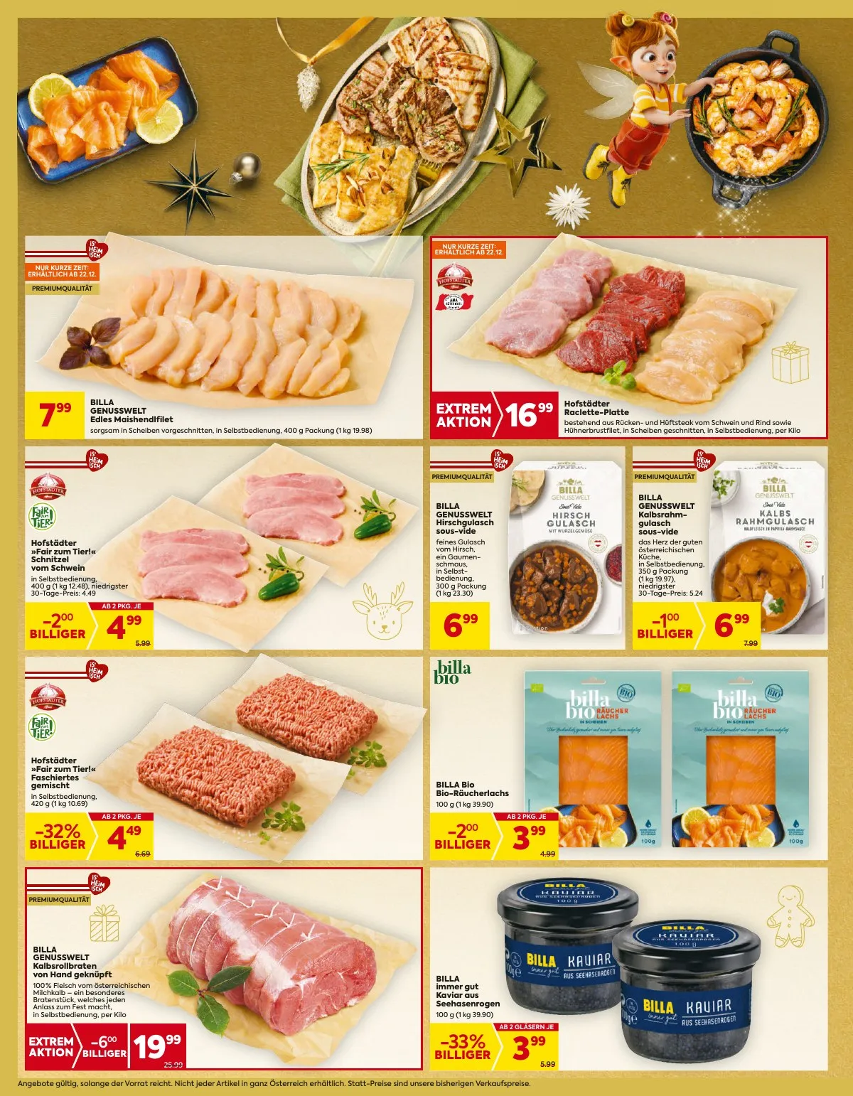 Billa akciós újság And Billa Plus 12.18–12.24 – 6. oldal