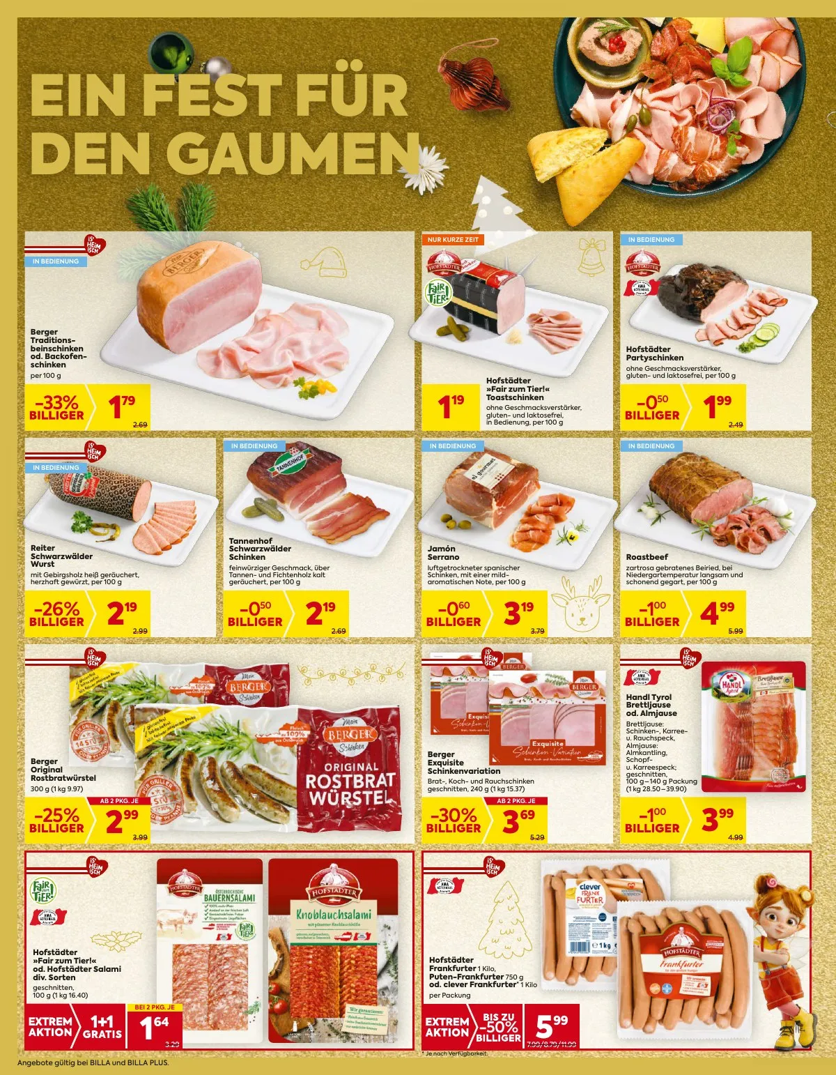 Billa akciós újság And Billa Plus 12.18–12.24 – 8. oldal