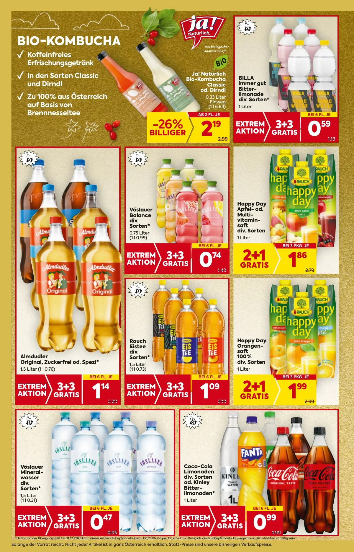 Billa akciós újság And Billa Plus 12.27–12.31 – 12. oldal