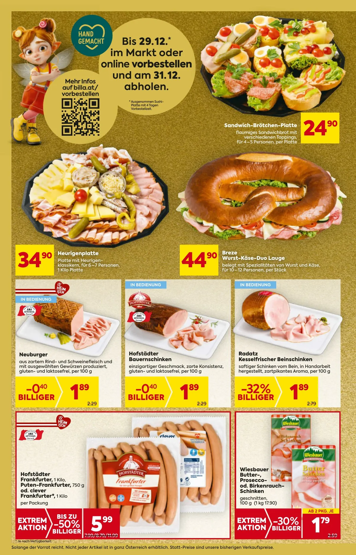 Billa akciós újság And Billa Plus 12.27–12.31 – 8. oldal