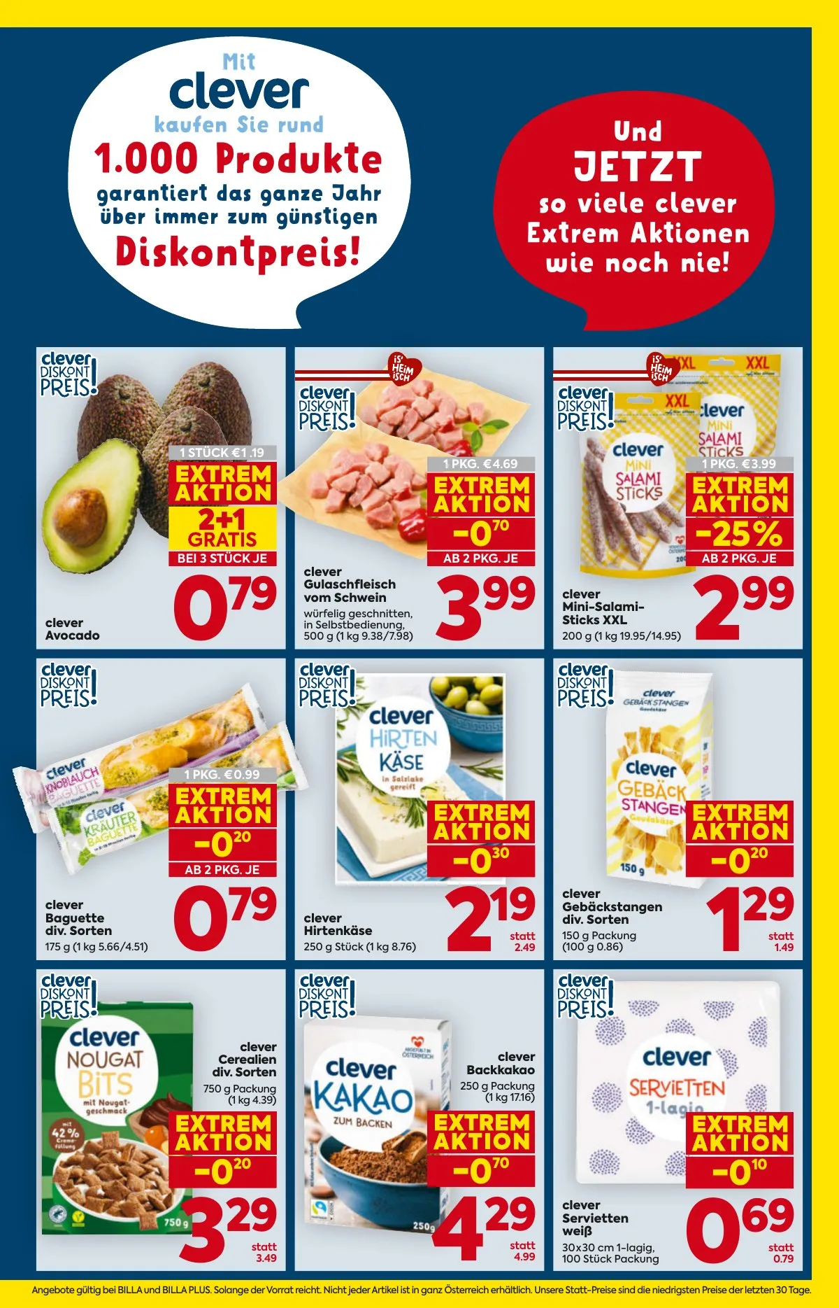 Billa akciós újság And Billa Plus 01.08–01.14 – 3. oldal