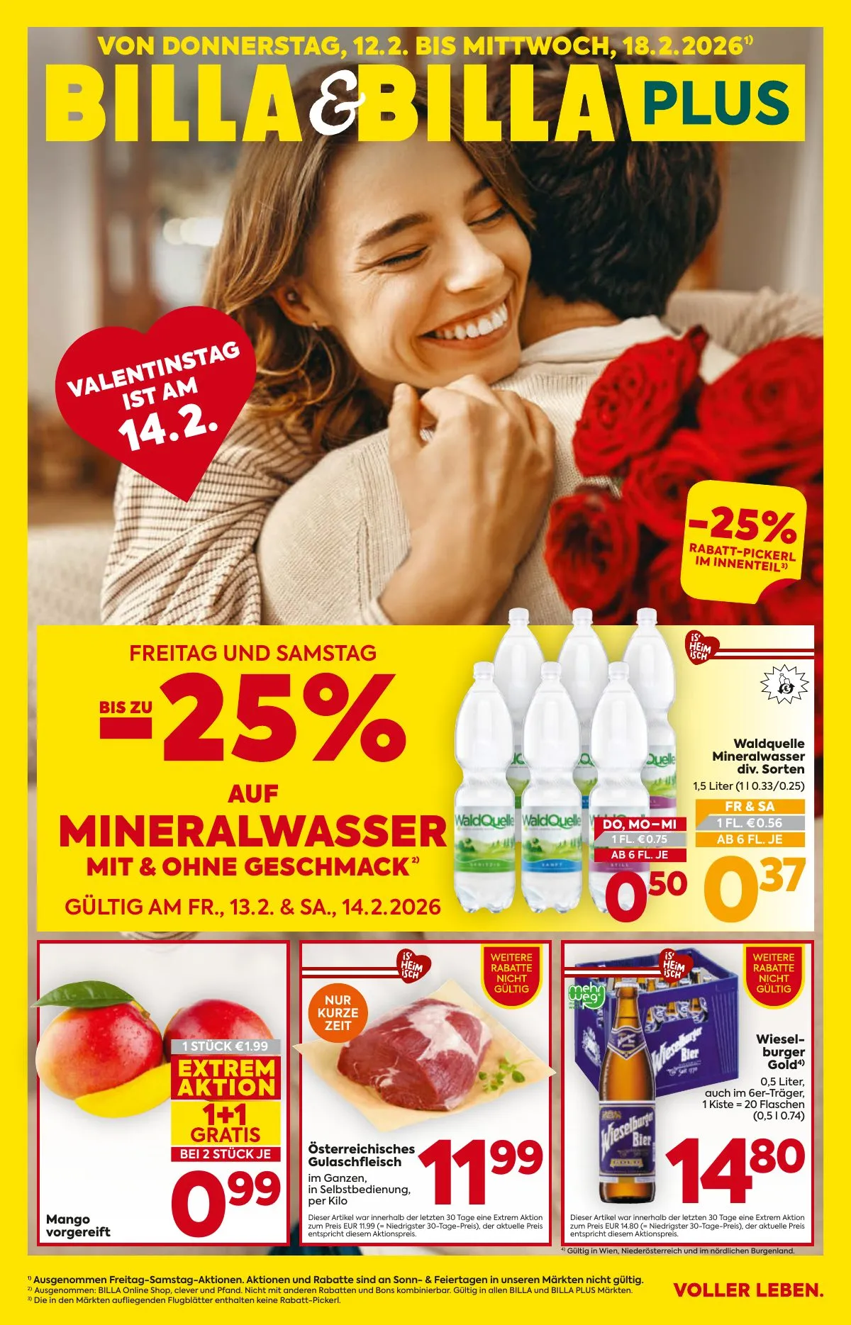 Billa akciós újság And Billa Plus 02.12–02.18