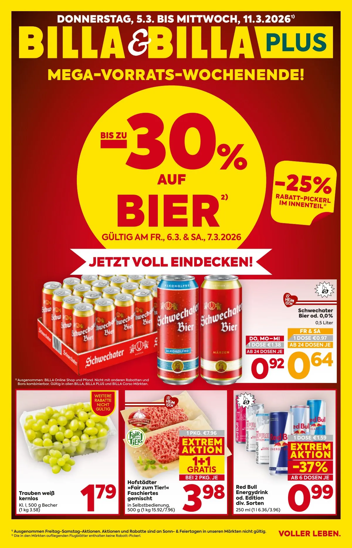 Billa akciós újság And Billa Plus 03.05–03.11