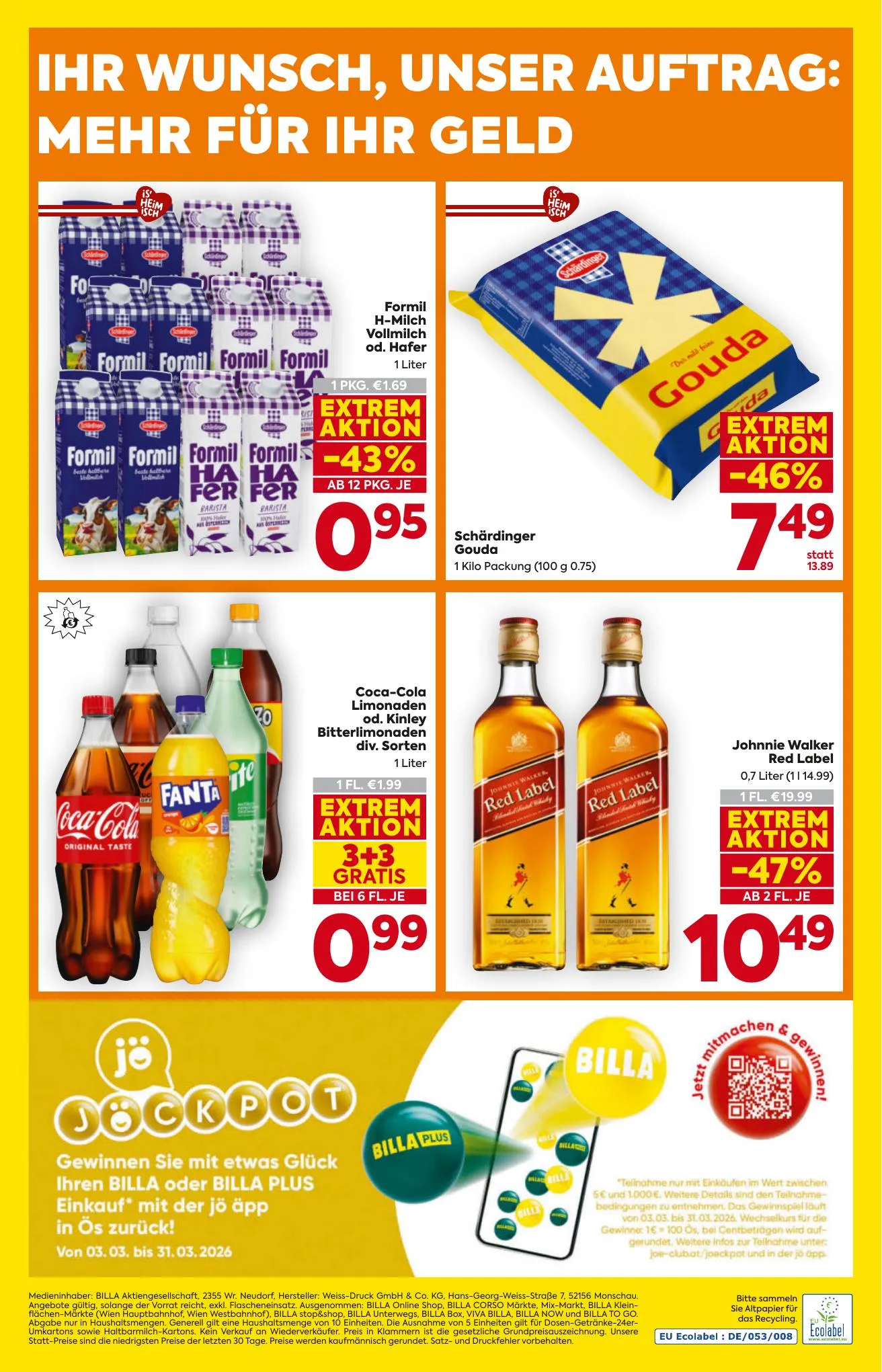 Billa akciós újság And Billa Plus 03.05–03.11 – 16. oldal