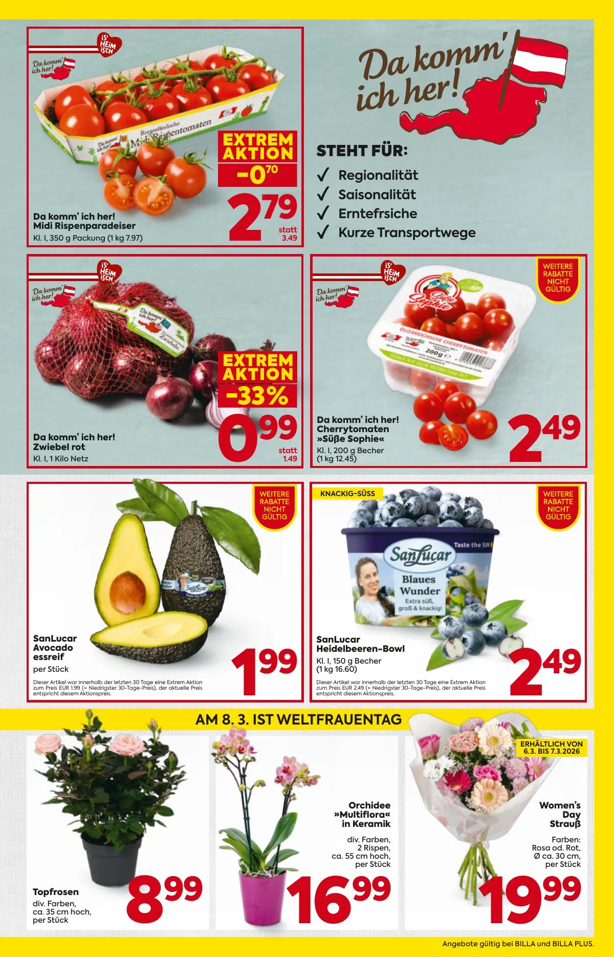 Billa akciós újság And Billa Plus 03.05–03.11 – 3. oldal